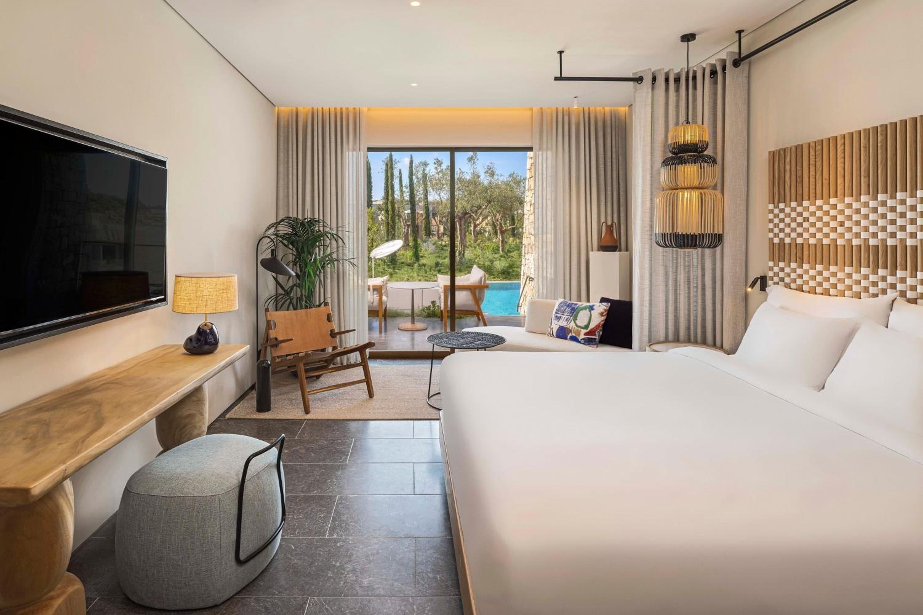 Premier Infinity Swim up, Guest room, Garden view, Terrace - Photo 1