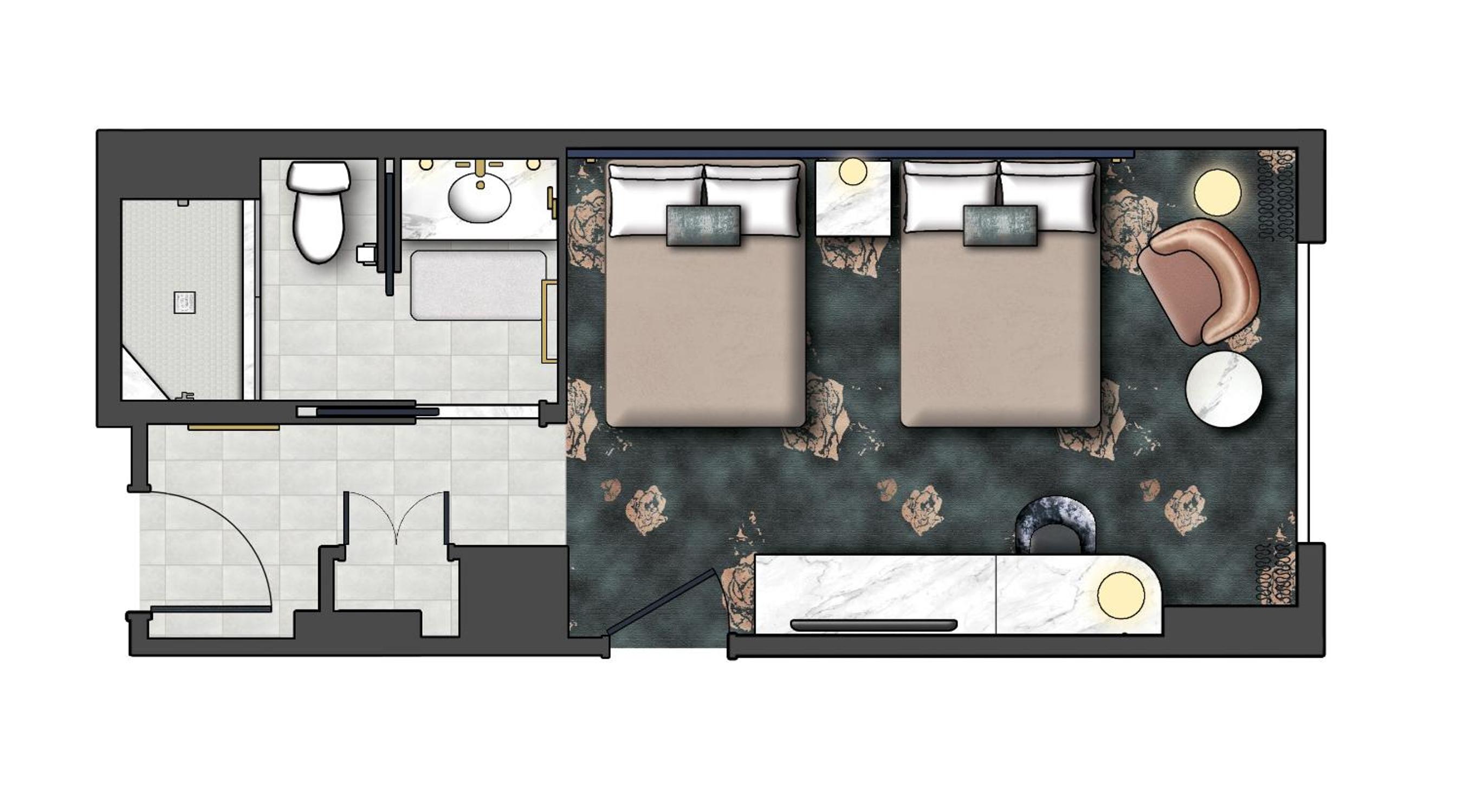 Park View Hearing Accessible 2 Queen Beds (Dedicated Entrance to Epic Universe**) thumbnail 5