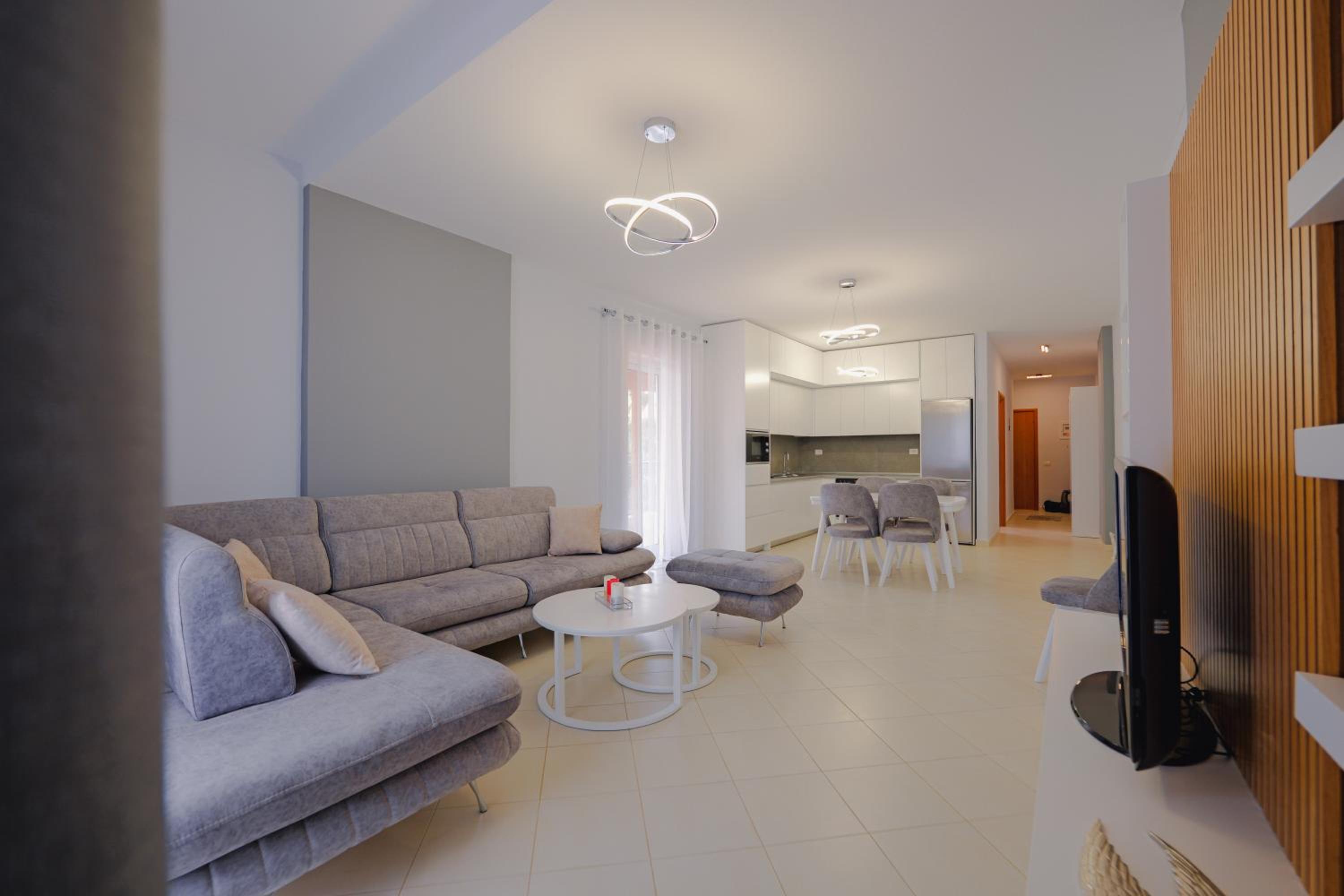Two-Bedroom Apartment with Balcony and Sea View