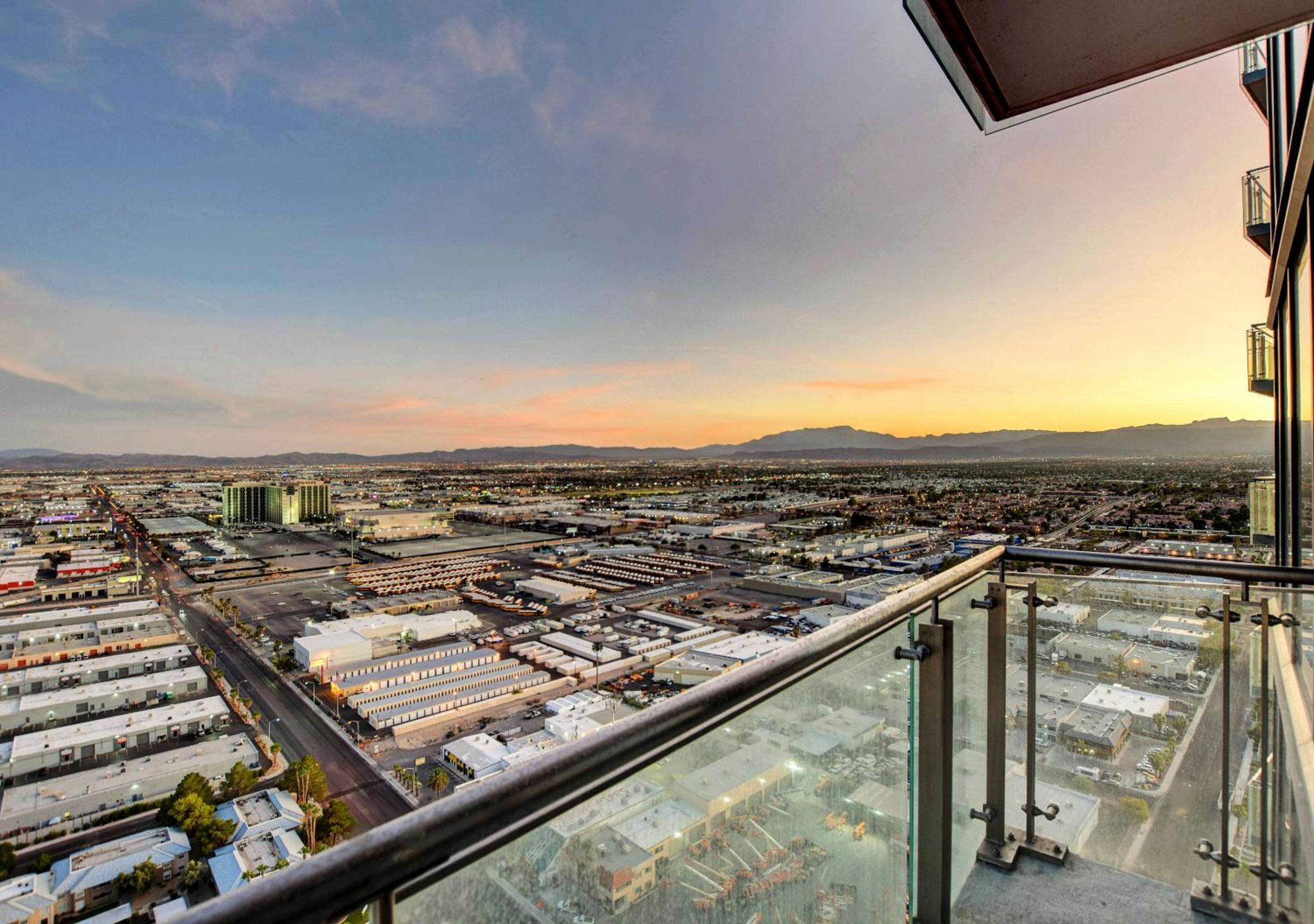 Two-Bedroom - Strip View Open Balcony