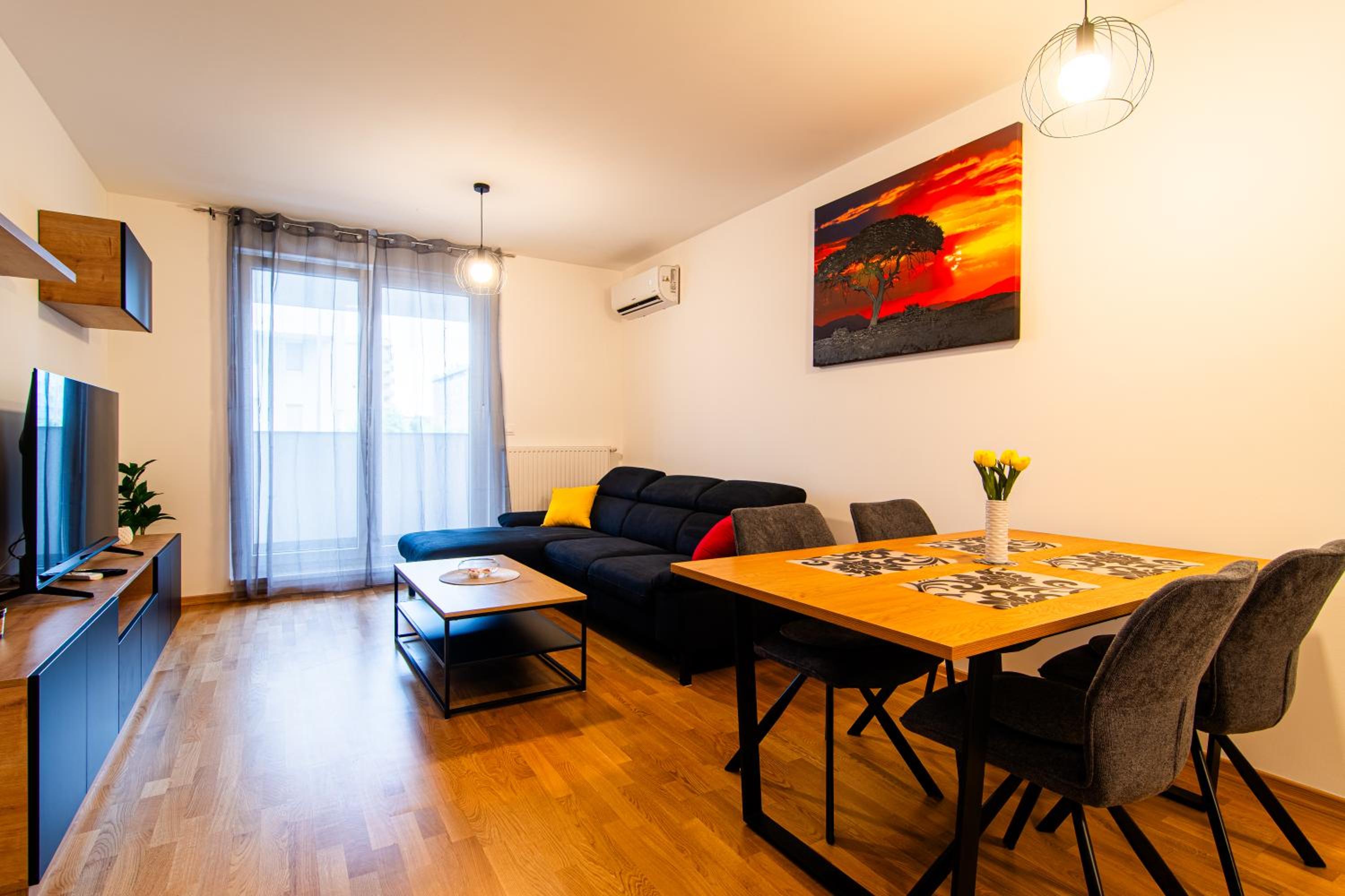 One-Bedroom Apartment with Balcony