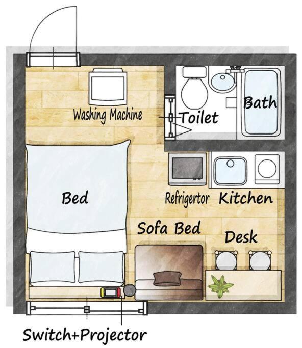 One-Bedroom Apartment photo 2