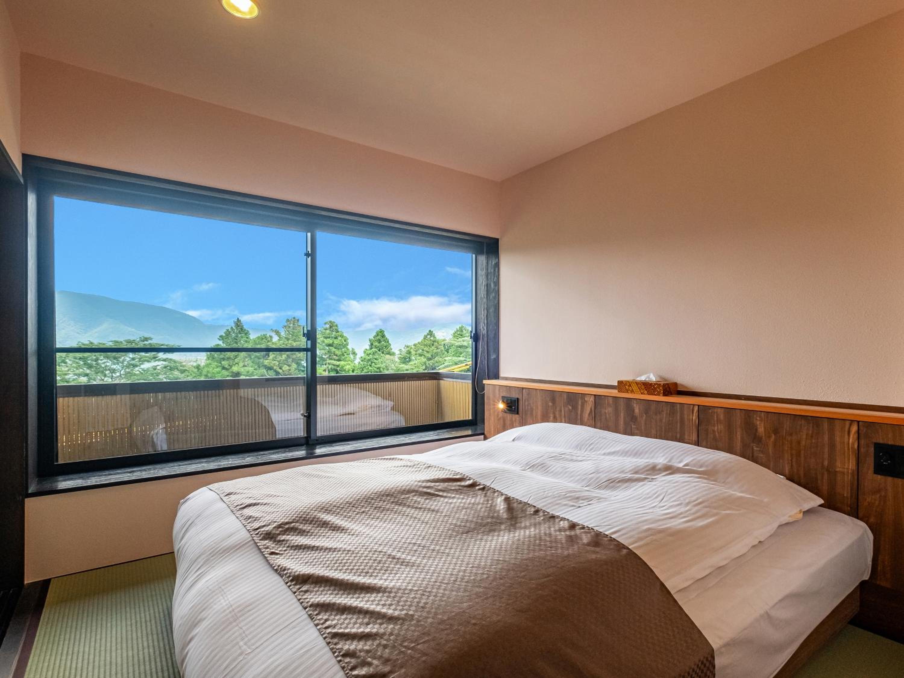 Japanese and Western style room 46㎡ Queen Double with Annex private open-air bath - Photo 11