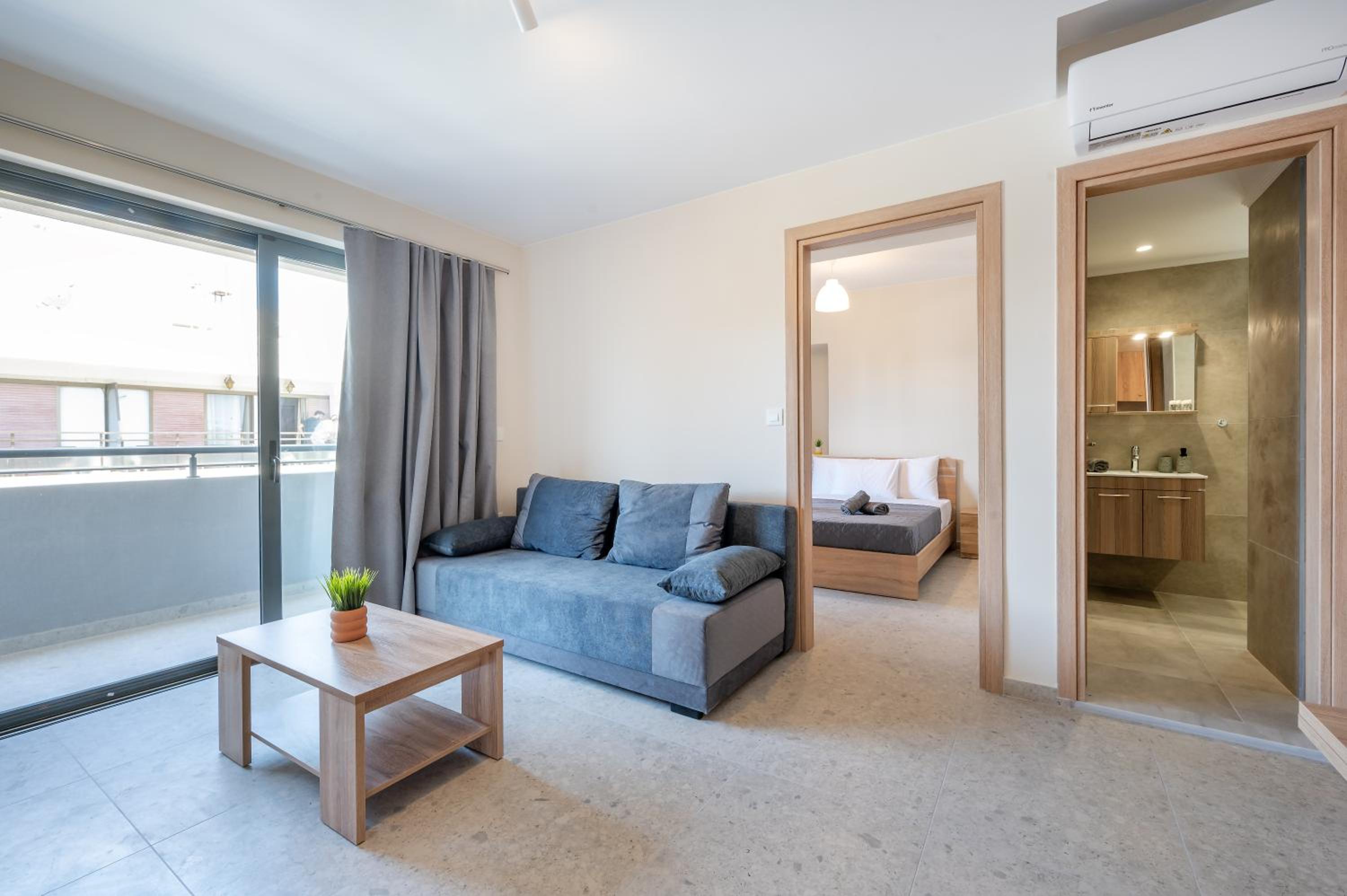 Two-Bedroom Apartment with Balcony