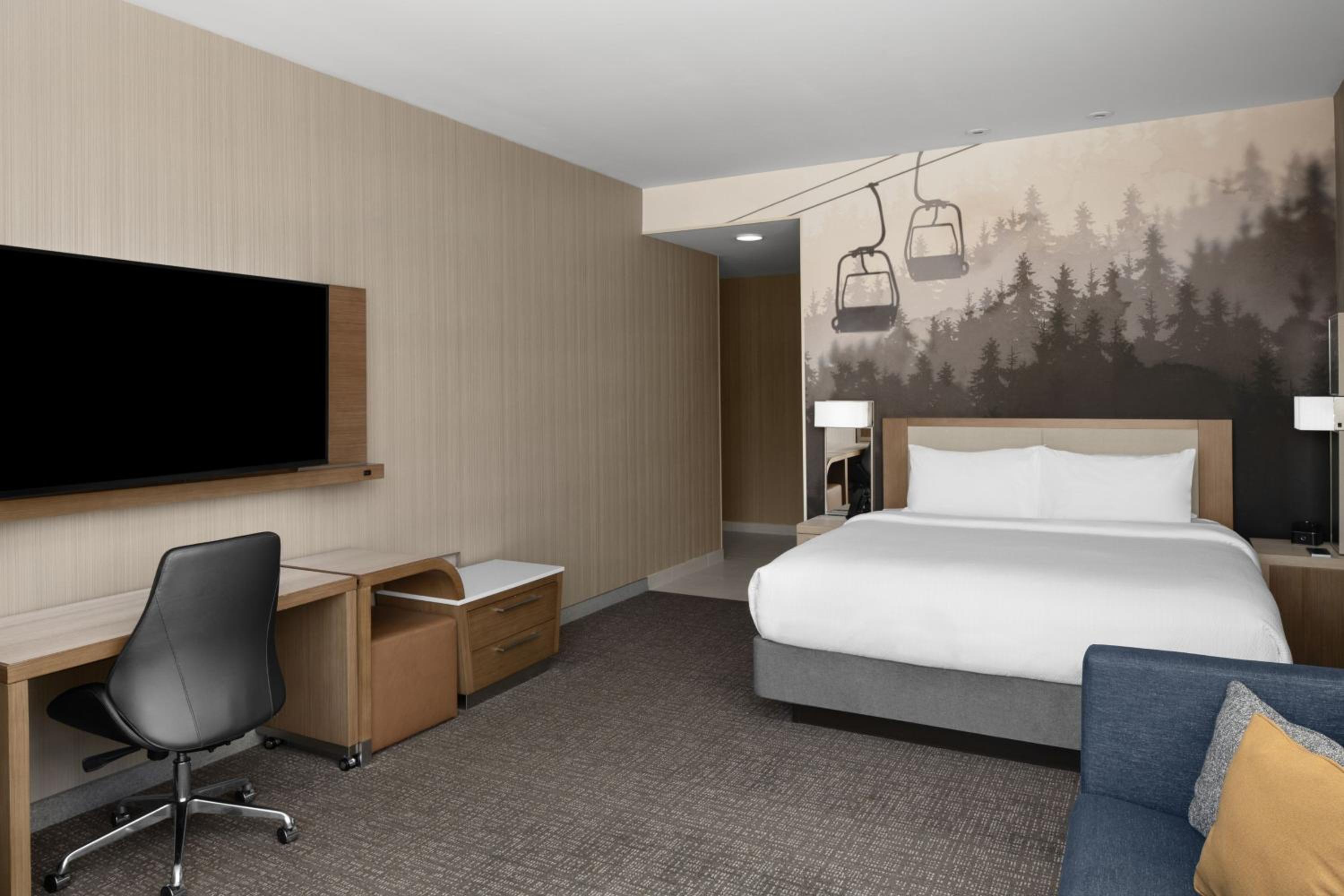 Guest room, 1 King, Sofa bed, Mountain view, Upper floor - Photo 6