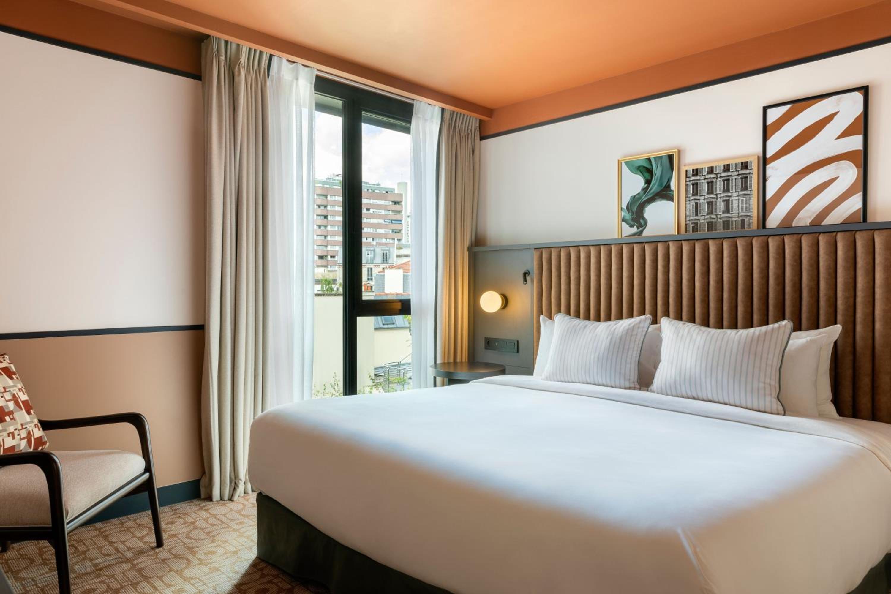 Chambre Lit King-Size Deluxe - Vue sur Cour - Photo 6