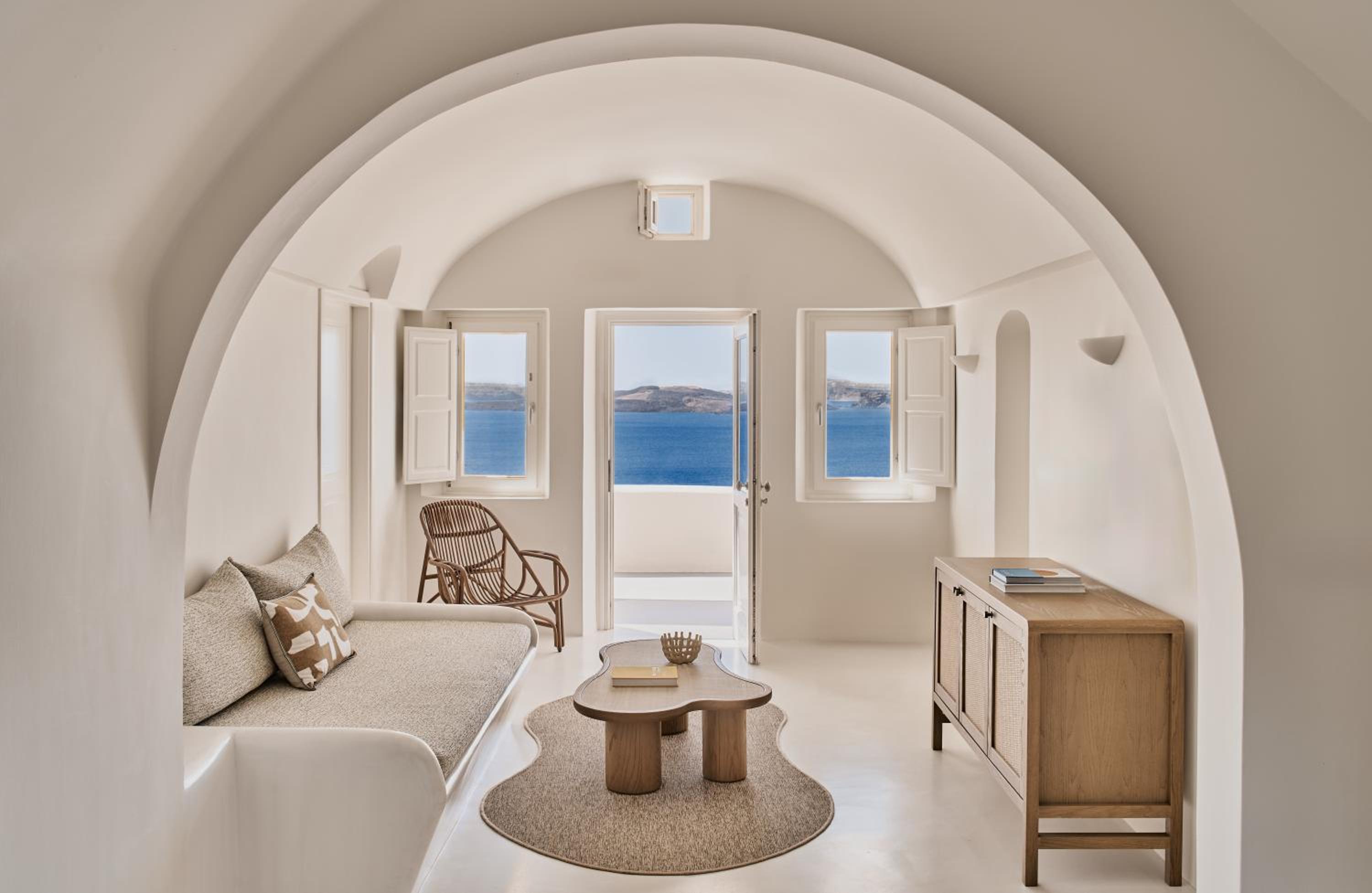 All 2 Senses Suite, 2 Bedroom Suite, Caldera view, Sea view