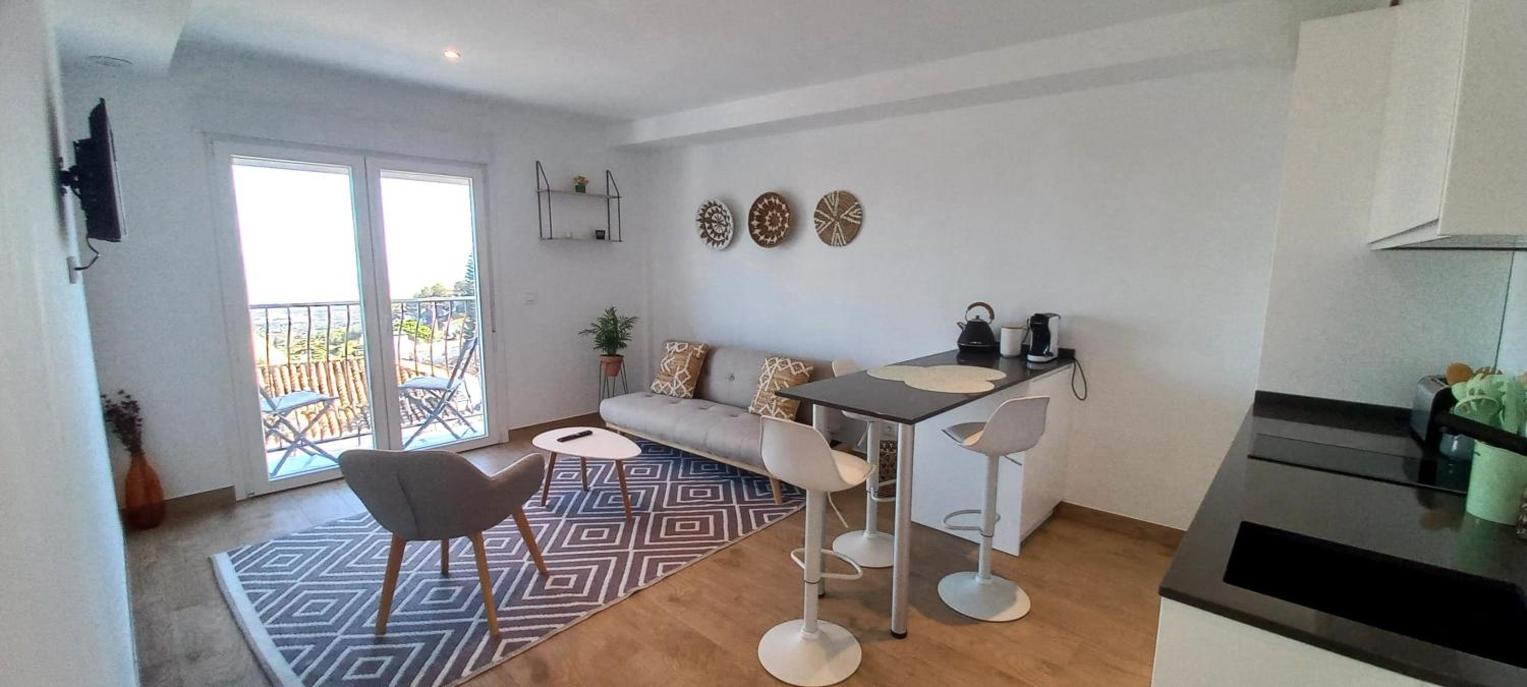 Apartamento con vista al mar