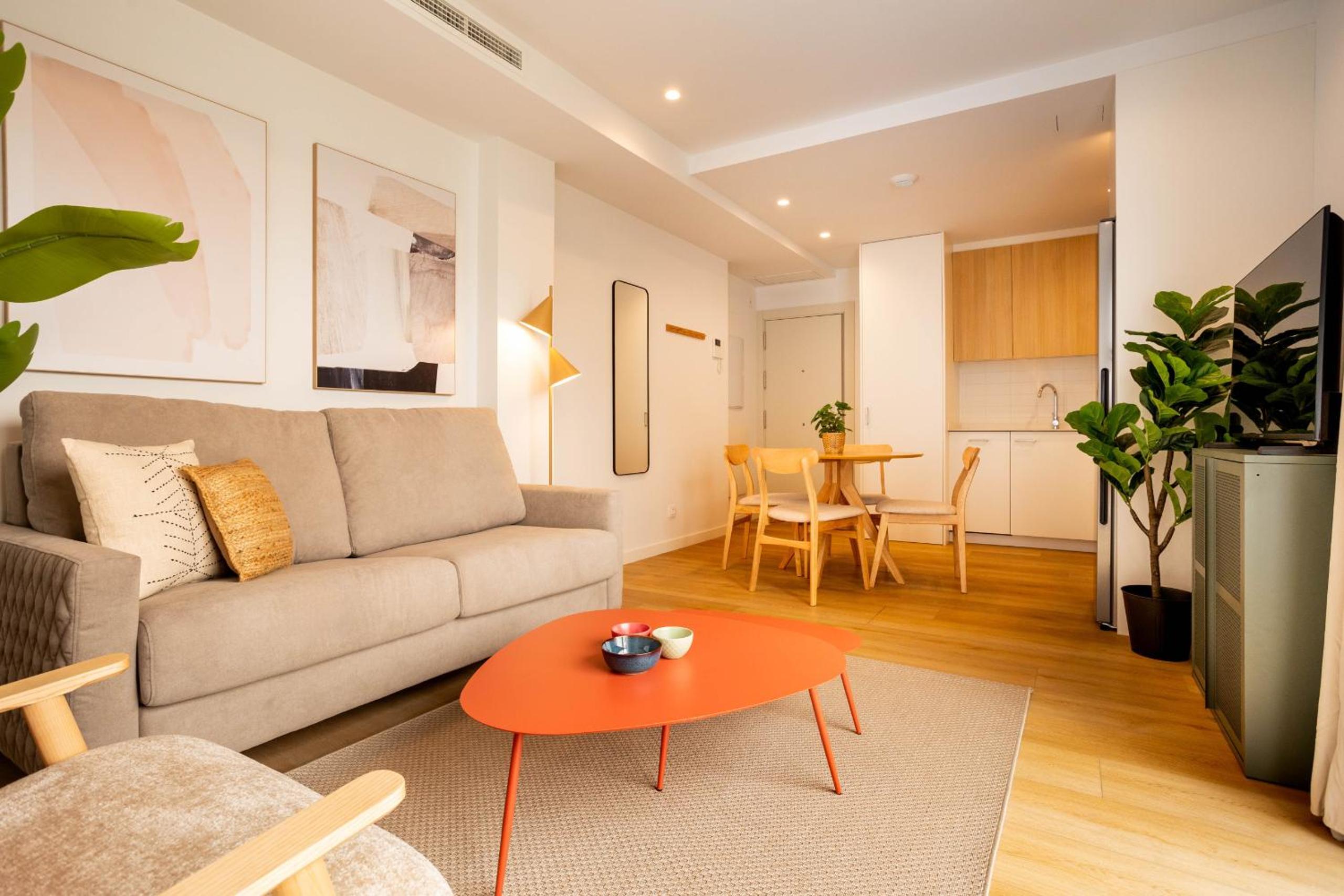 Apartamento de una habitación XIV con terraza.