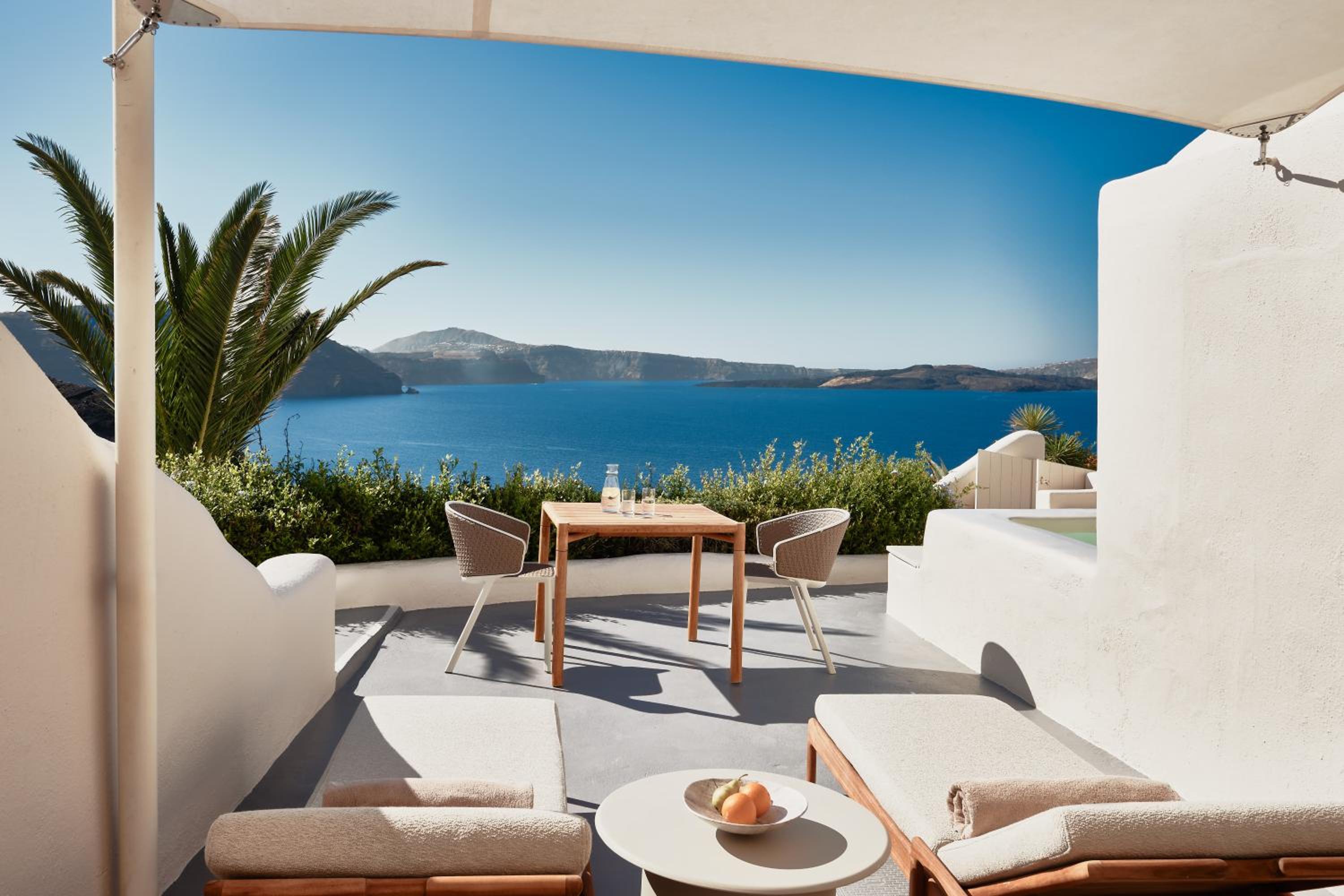 Aura Suite, 1 Bedroom Suite, 1 King, Caldera view