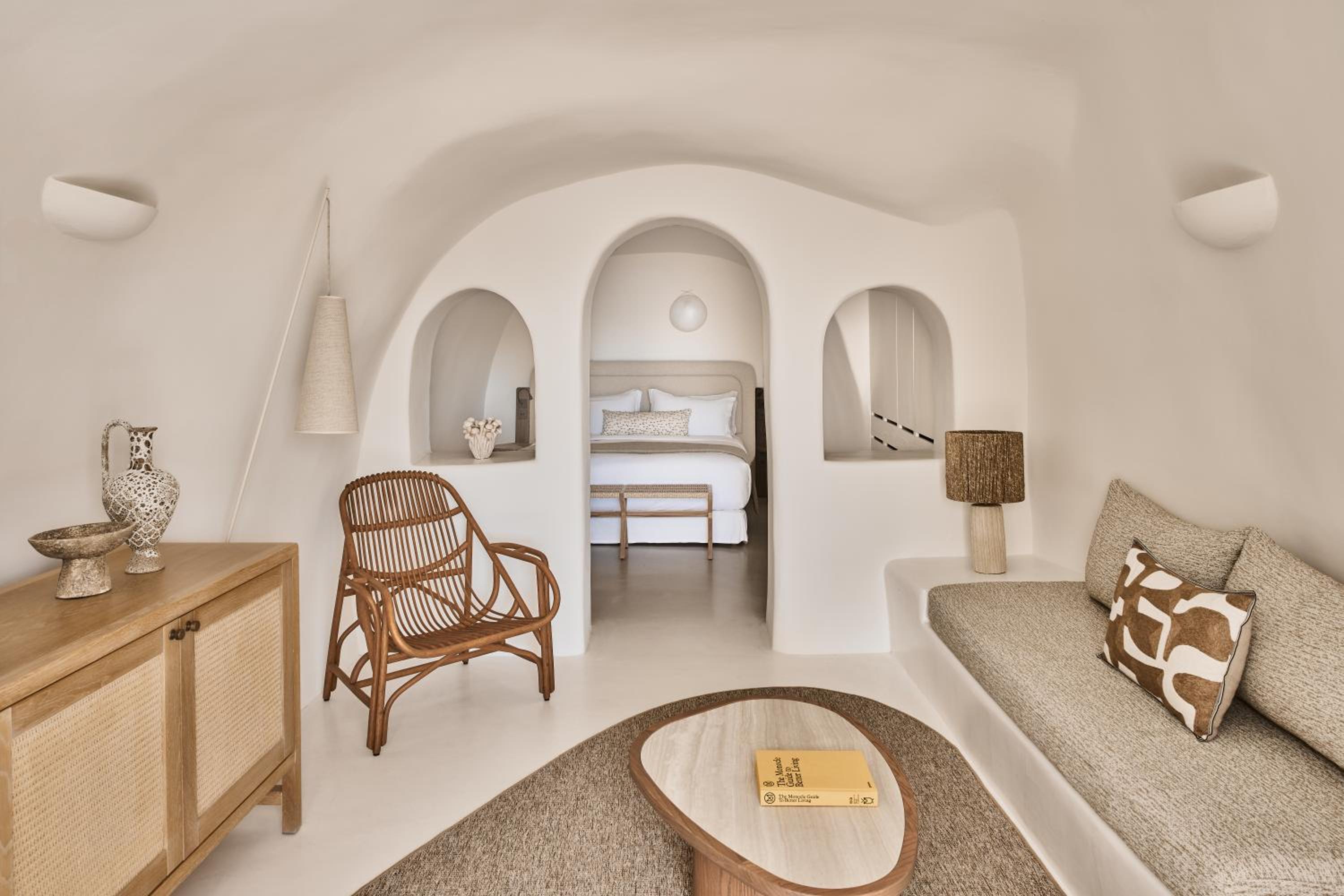 Aura Suite, 1 Bedroom Suite, 1 King, Caldera view