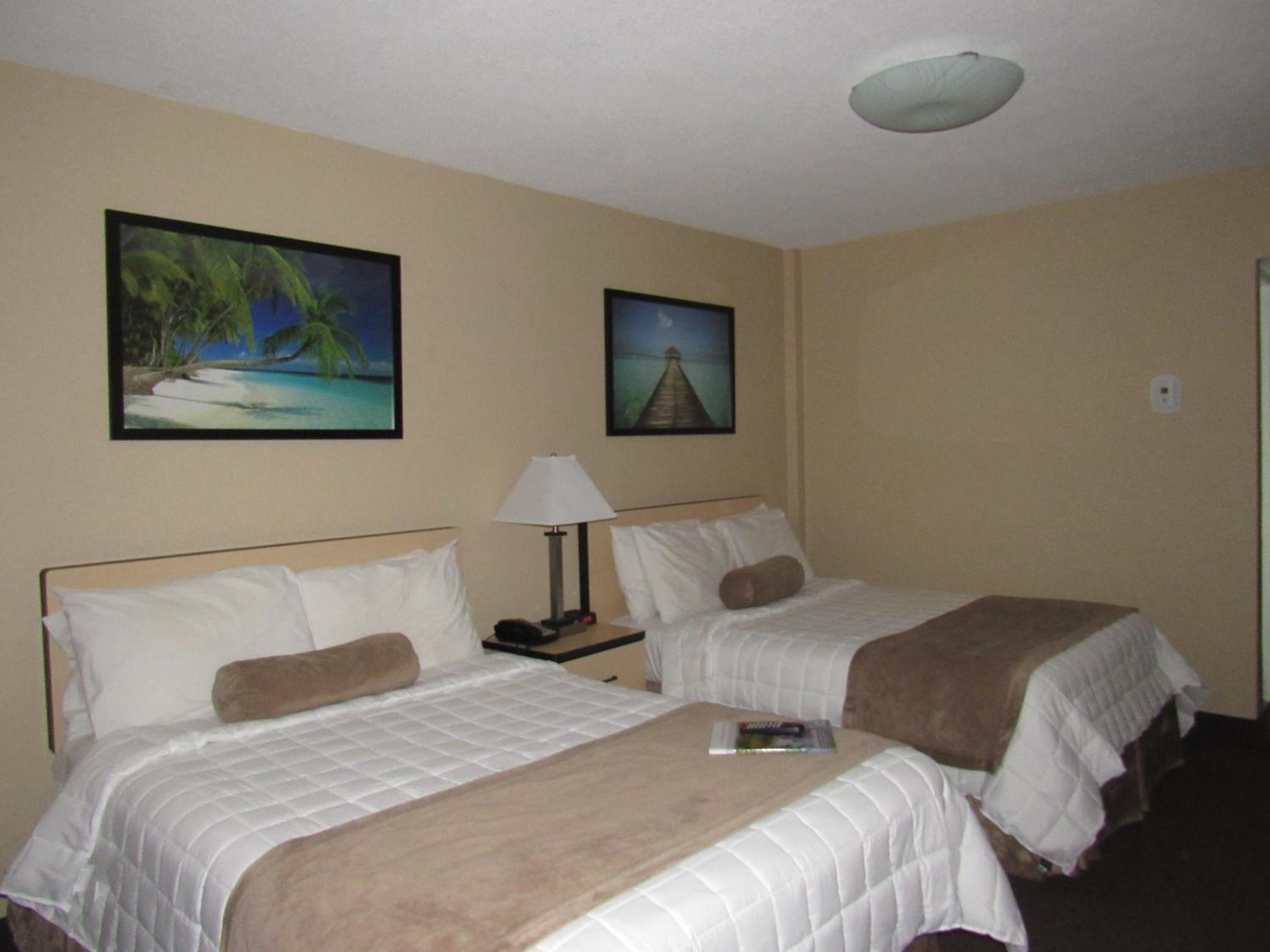 No View - Two Double Beds