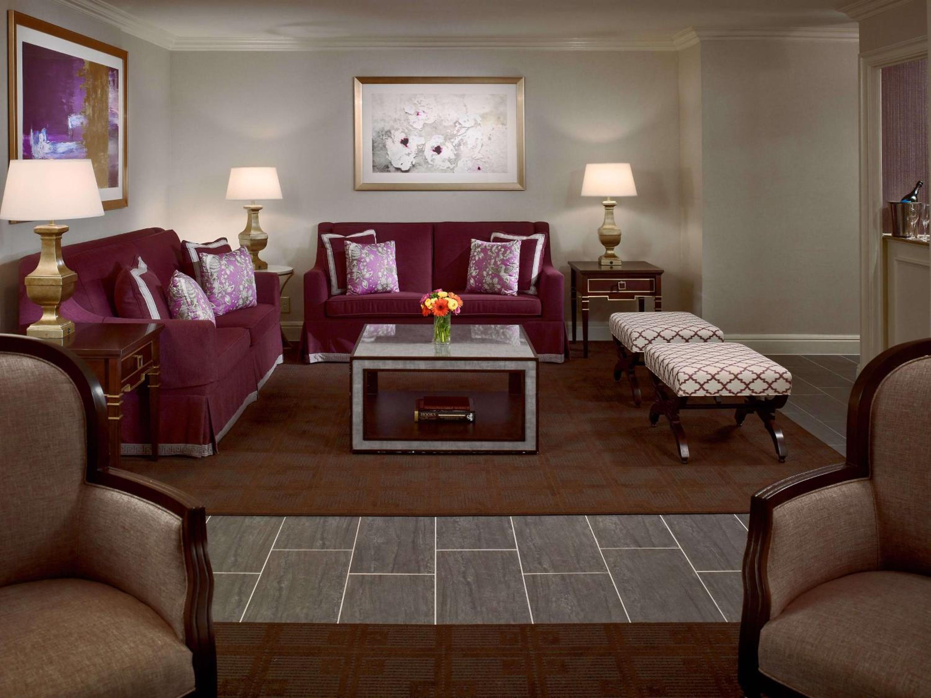 Governor or Ambassador Two Bedroom Suite, King, Semi Private Balcony or Patio