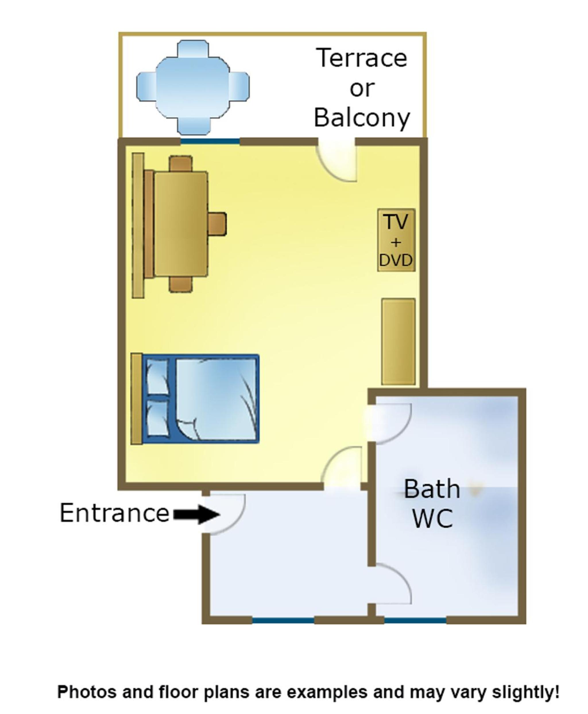 Triple Room with Balcony or Terrace photo 2