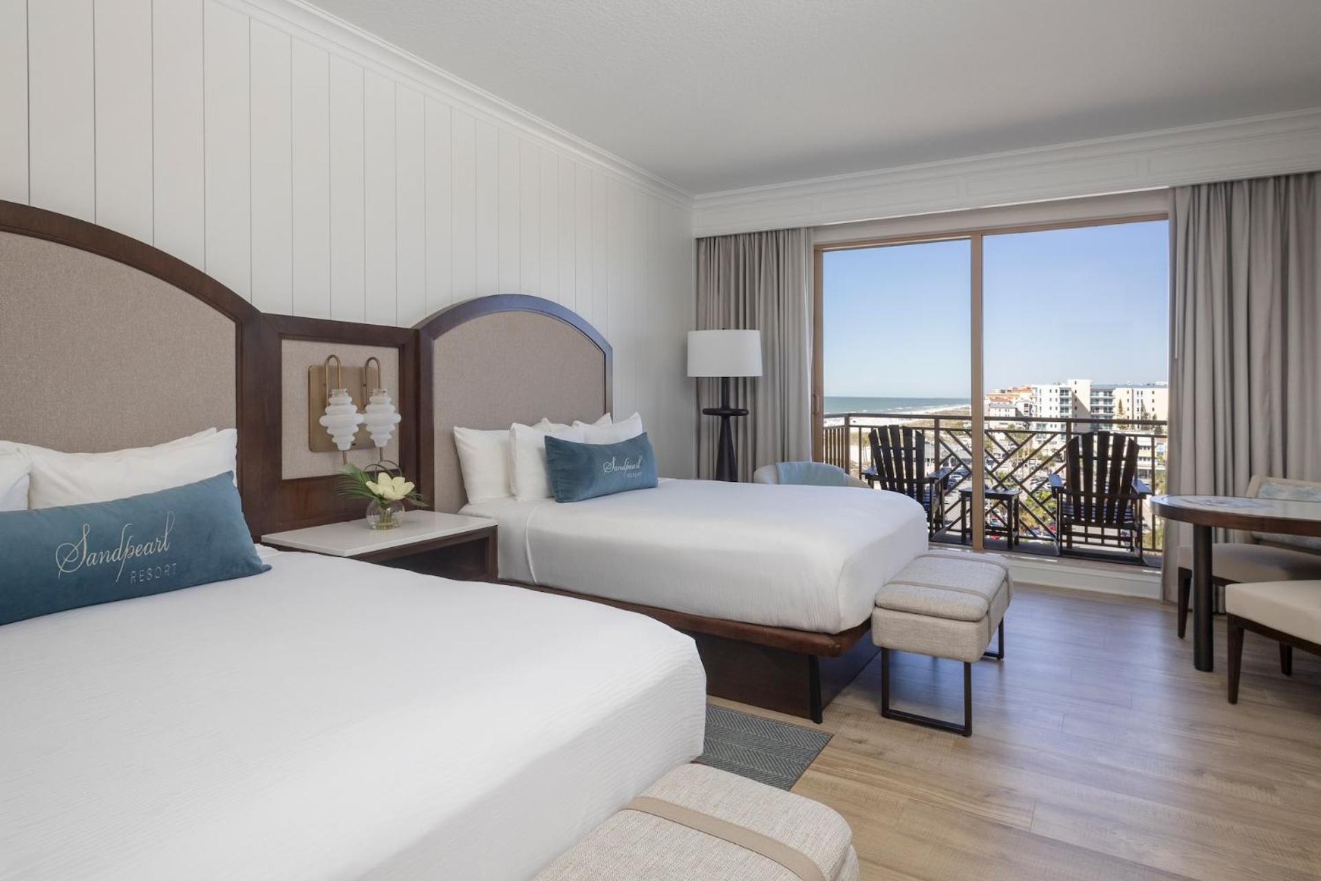 Queen Room - Partial Coastal View