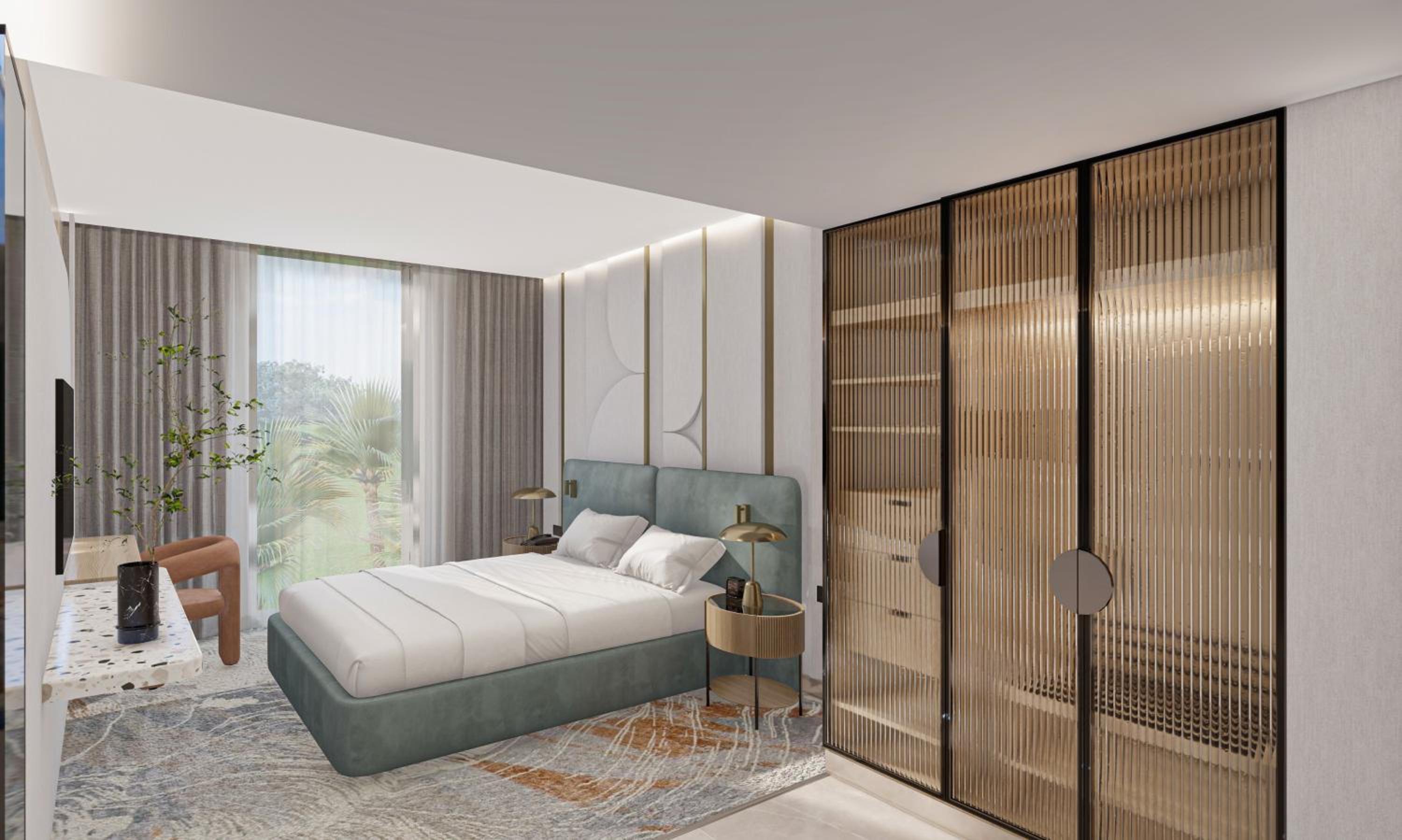 Deluxe King Room with City View - Photo 1