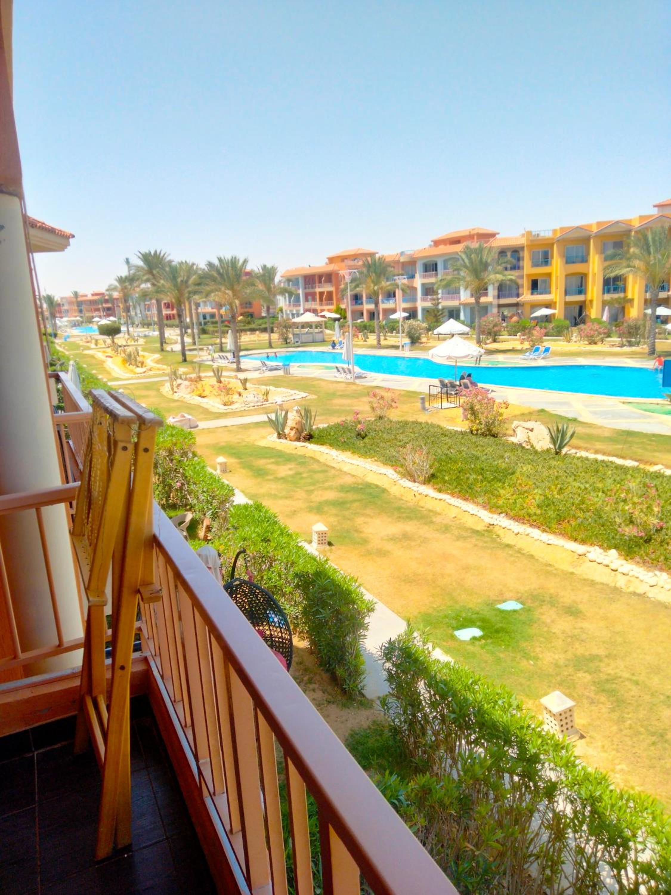 One-Bedroom Apartment with Garden View