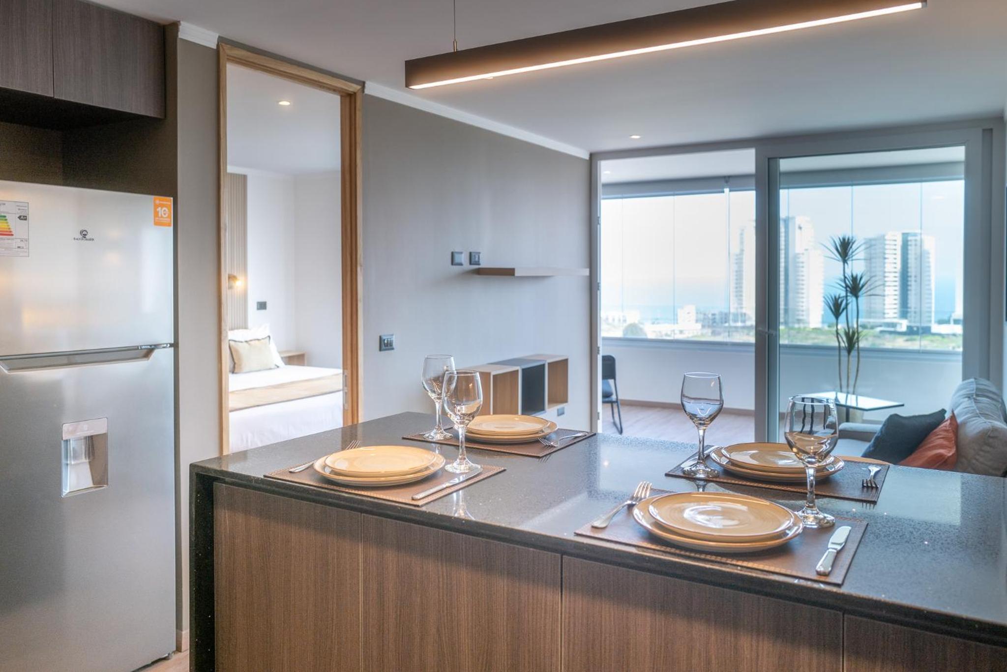 Two-Bedroom Apartment with Balcony