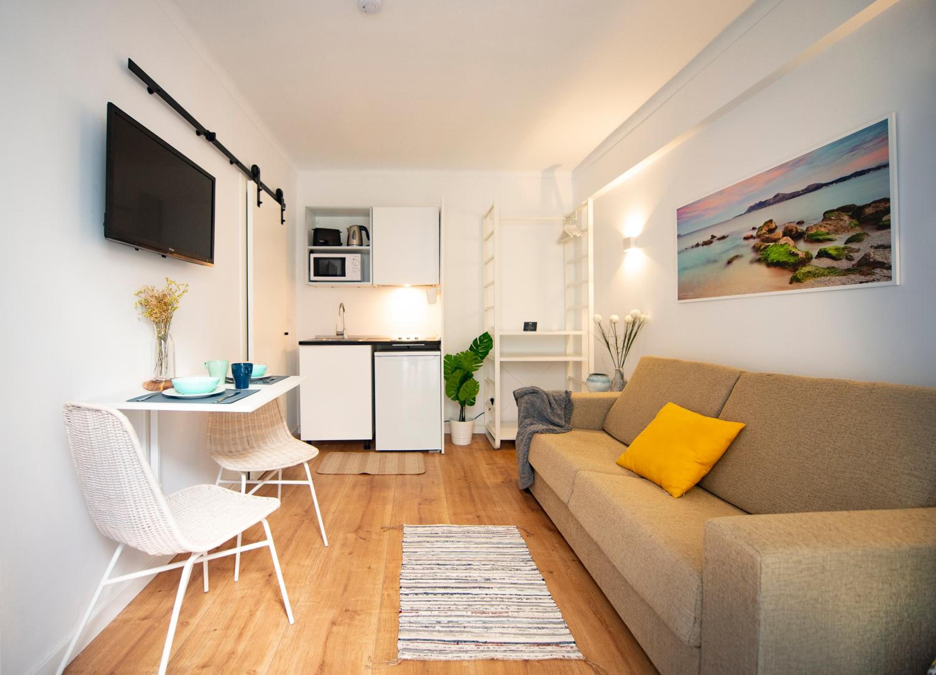 Loft con Balcón