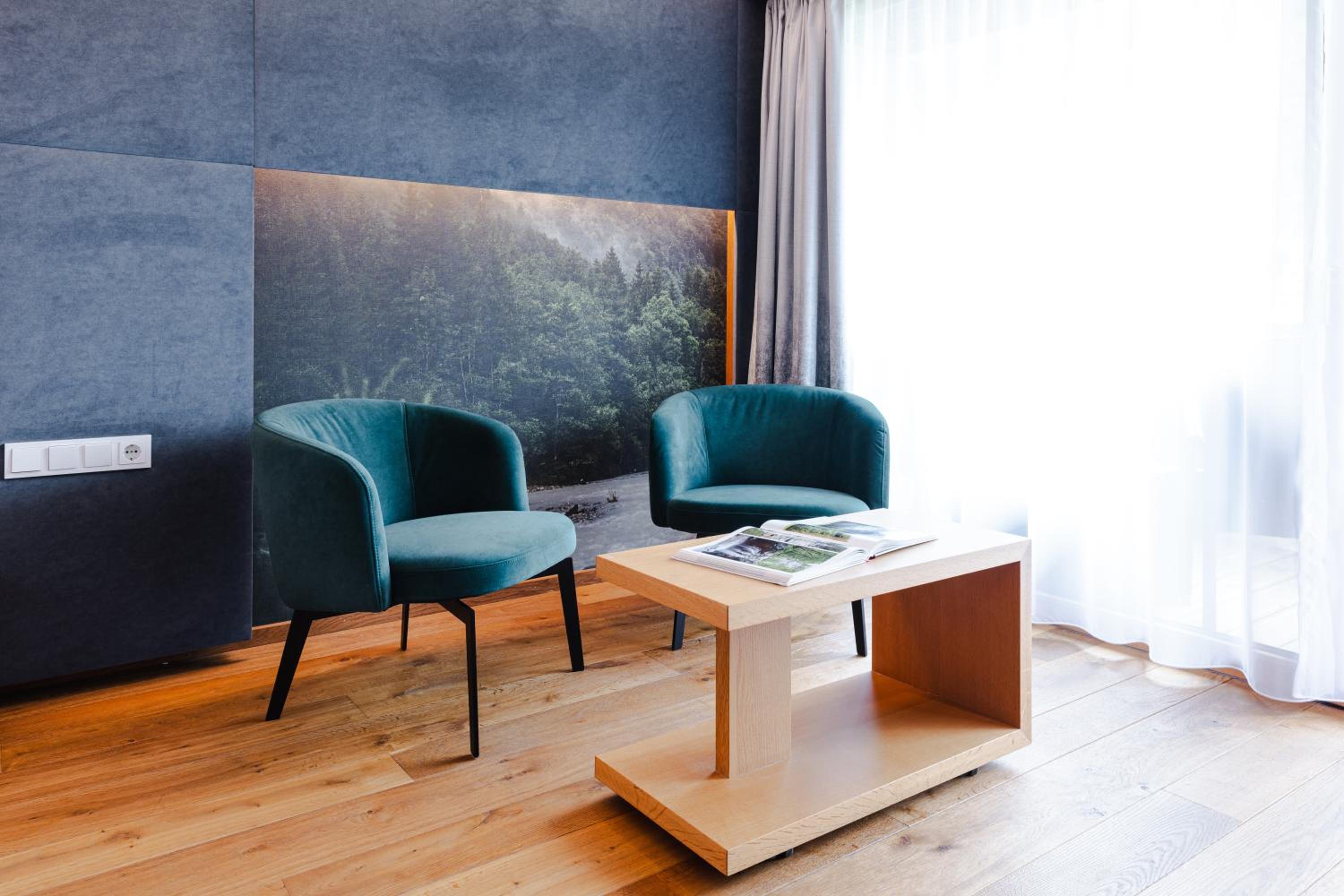 Superior Double Room with Balcony, Mountain View and private Steam Bath