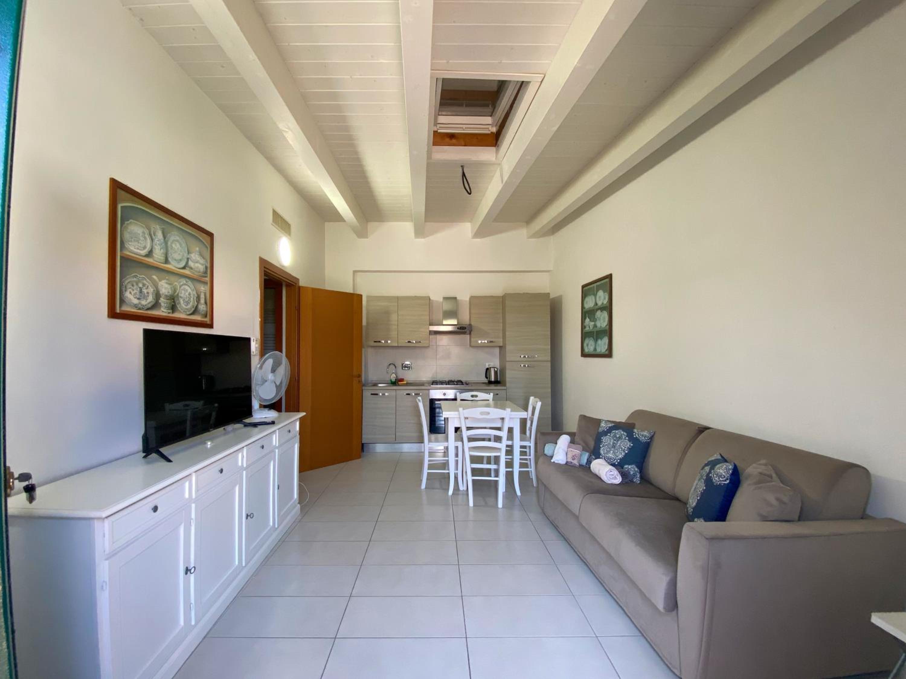 One-Bedroom Apartment With Garden
