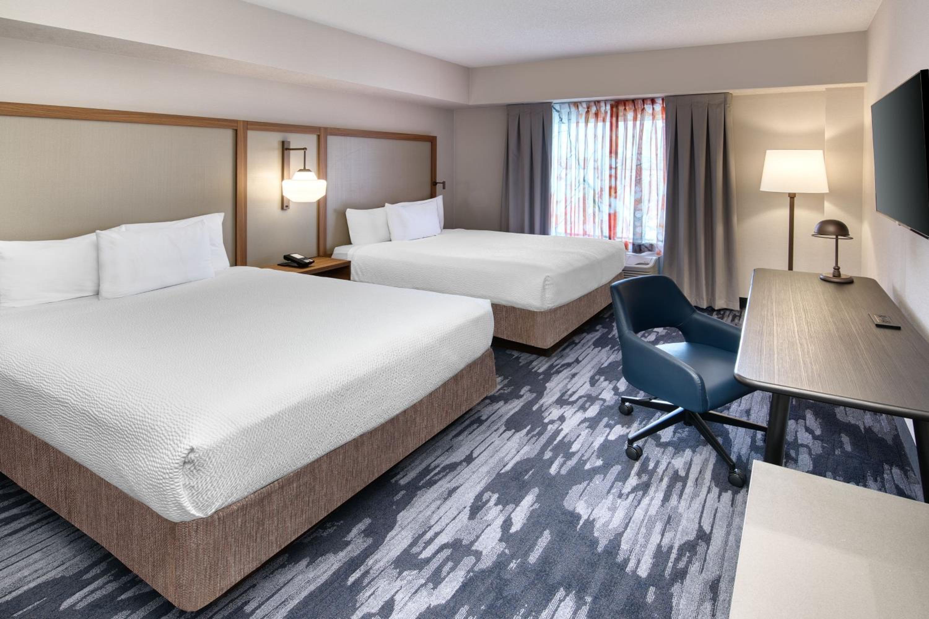 Queen Suite with Two Queen Beds and Sofa Bed