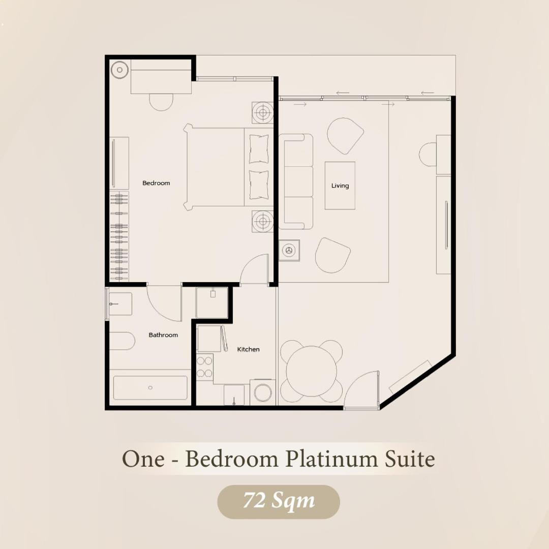 One-Bedroom Platinum Suite photo 3