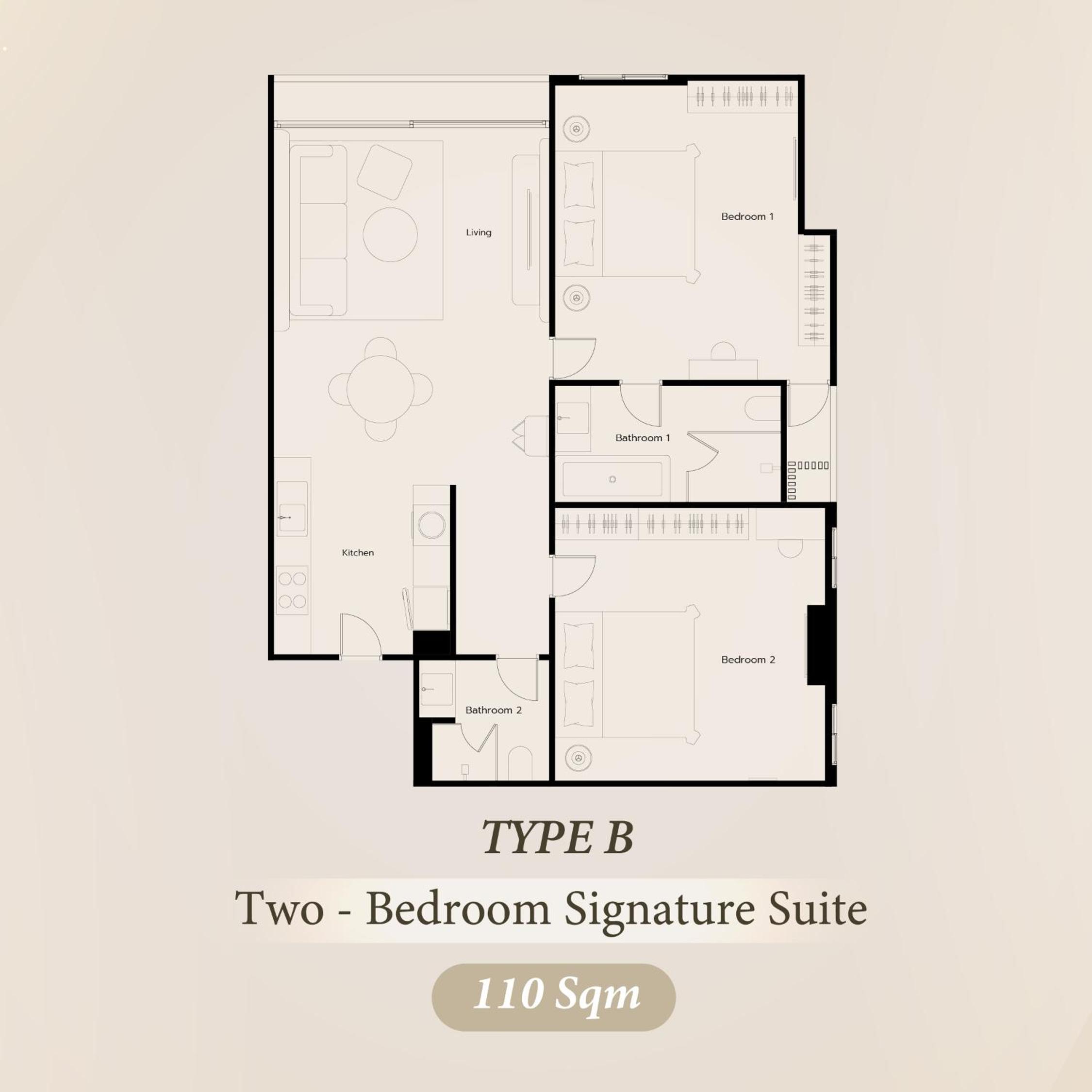 Two Bedroom Signature Suite photo 3