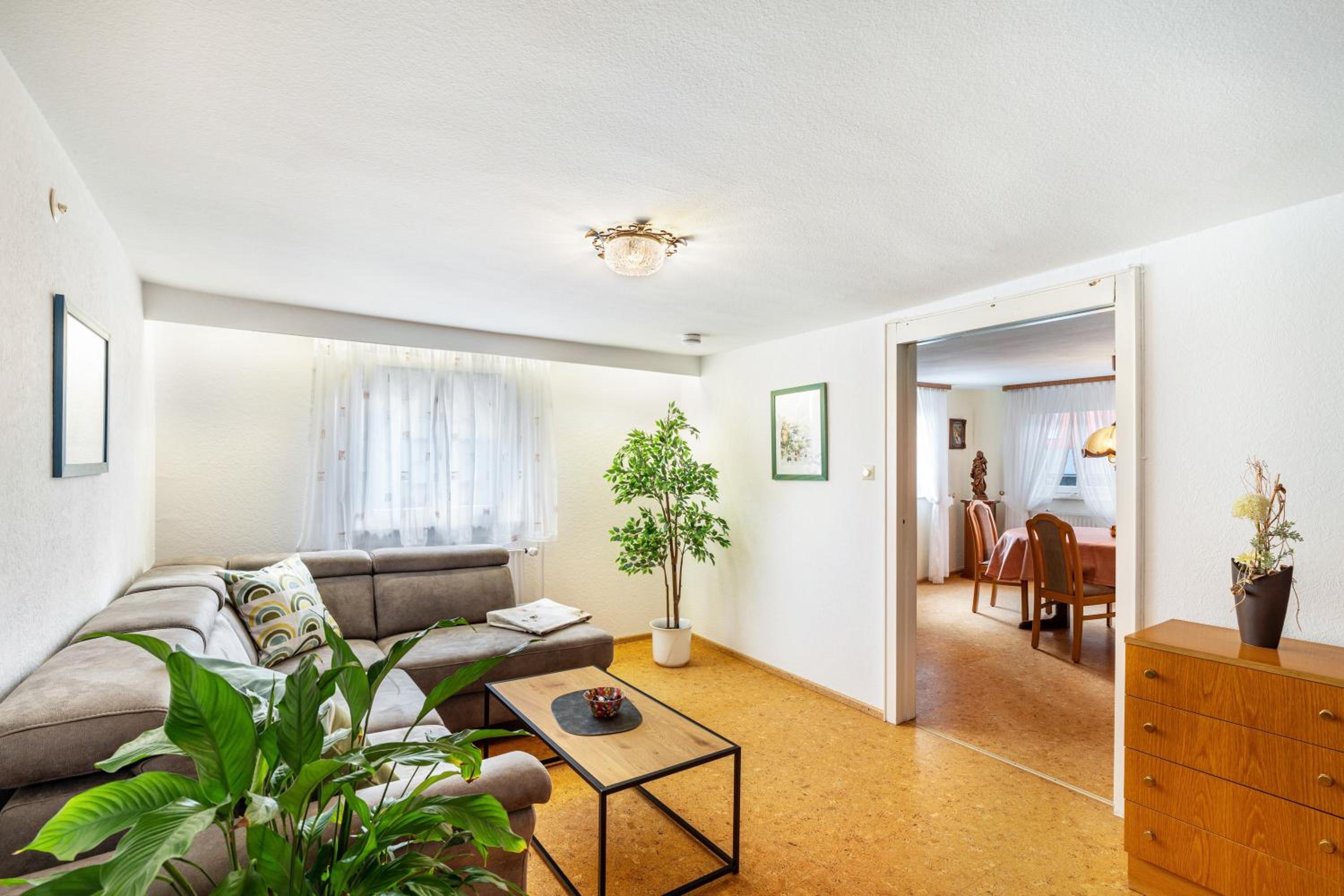 Two-Bedroom Deluxe Apartment with Garden View