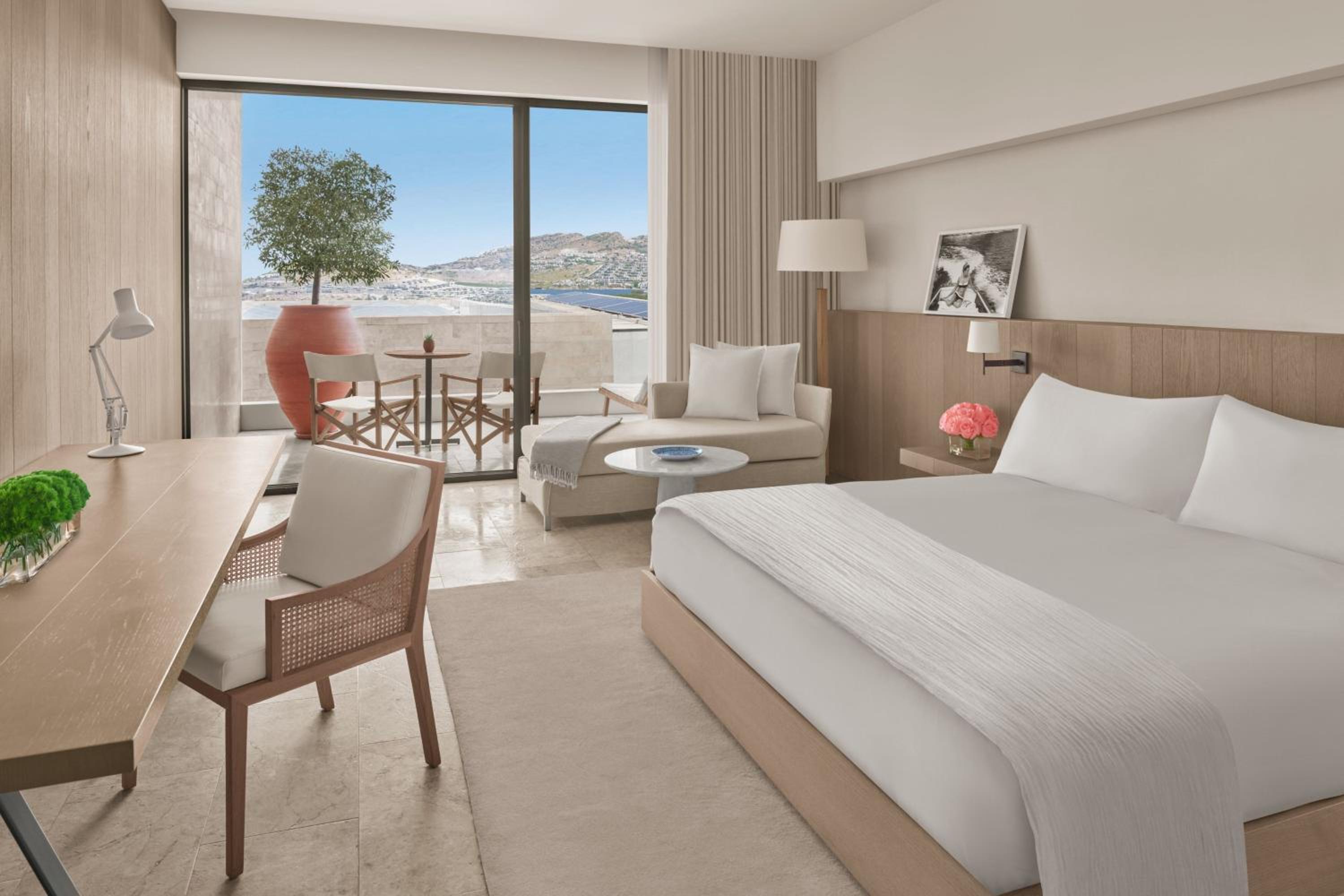 Deluxe King Room with One King Bed and Balcony (Non Smoking)