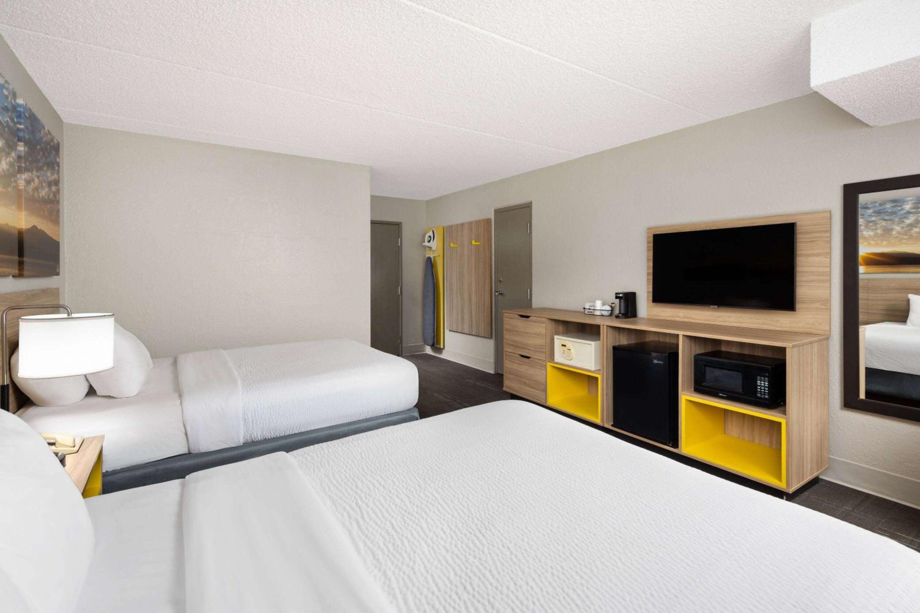 Queen Room with Two Queen Beds - Non-Smoking at Days Inn & Suites by Wyndham Bozeman in Bozeman