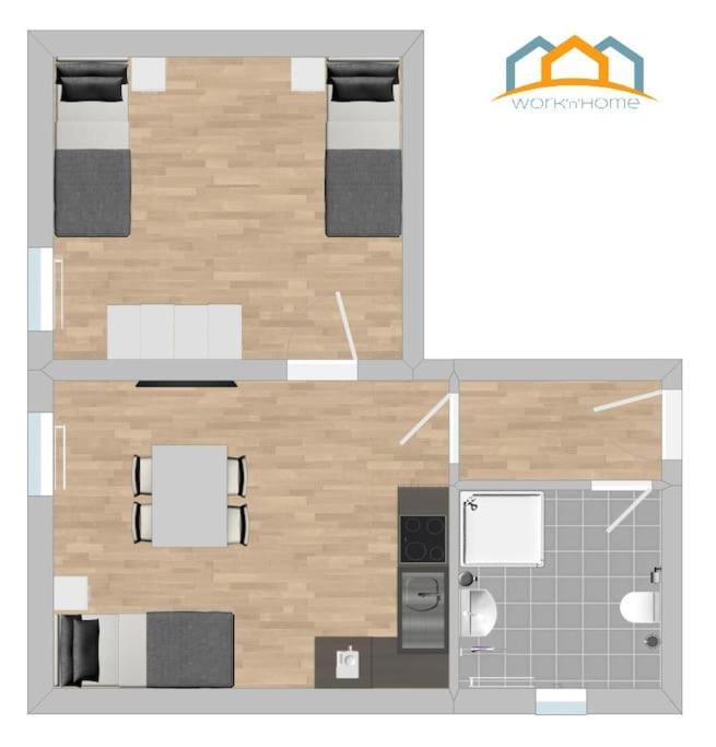 Two-Bedroom Apartment photo 3