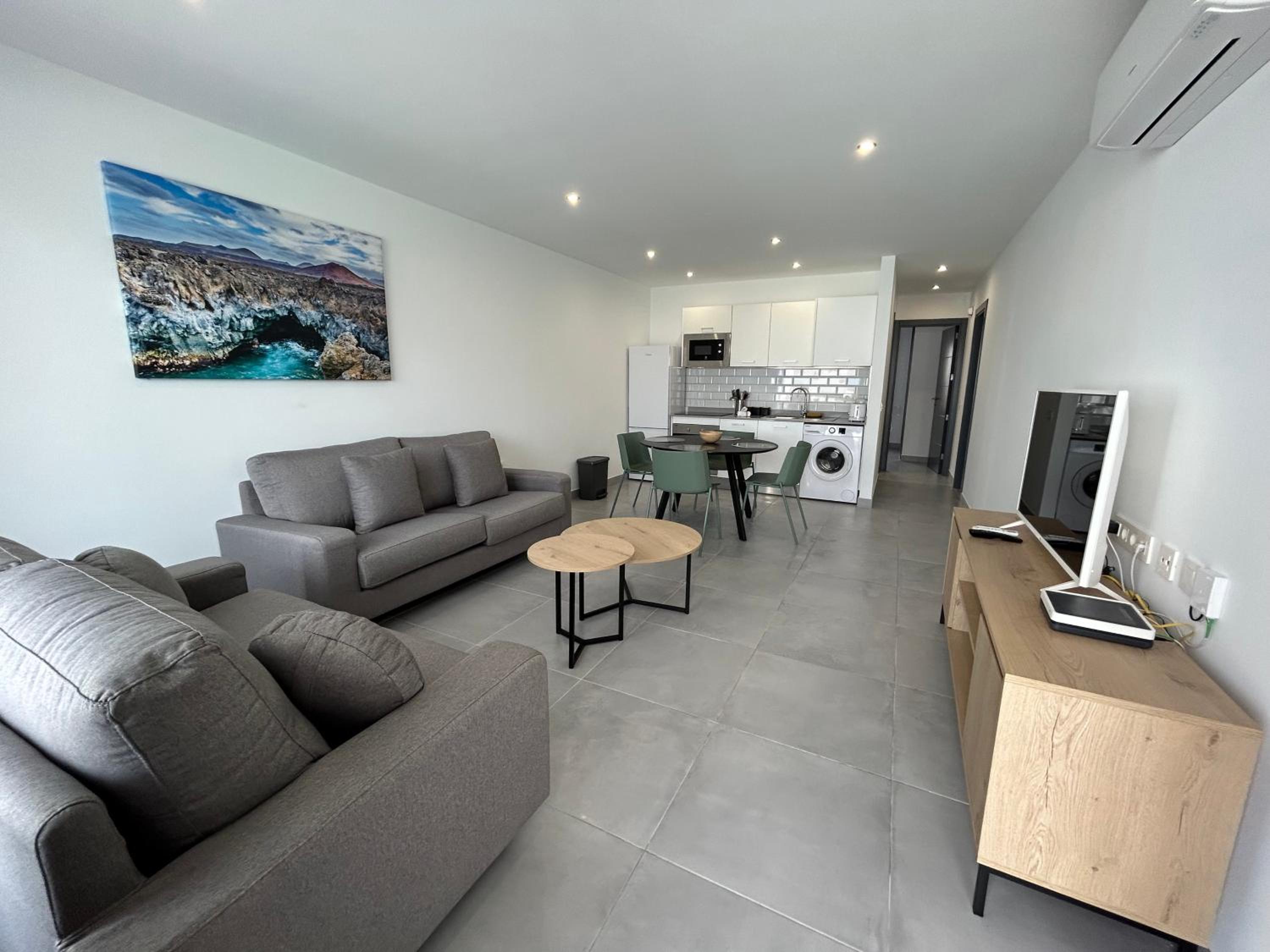 Apartamento de dos habitaciones