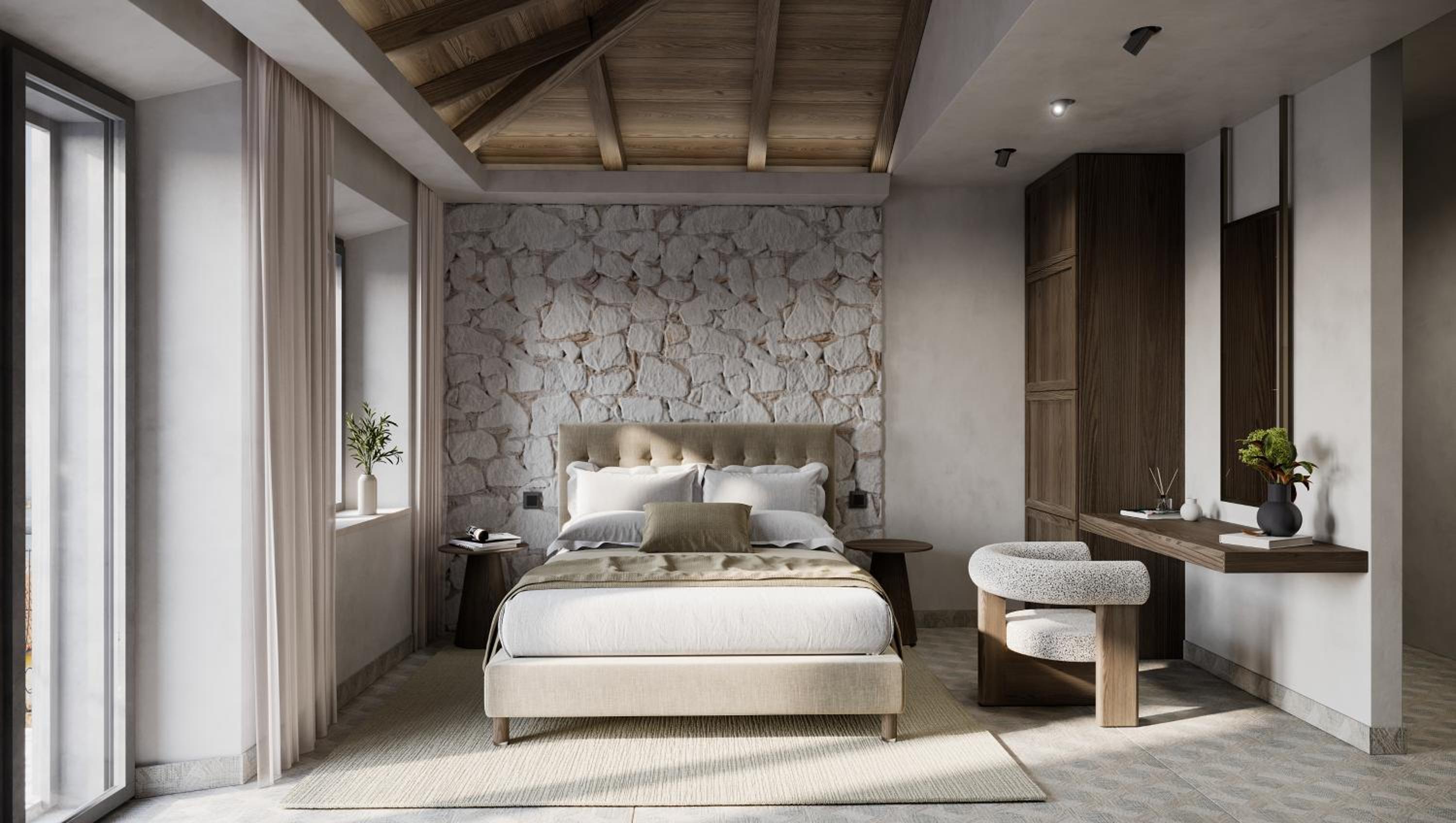 Deluxe Double Room with Balcony and Sea View
