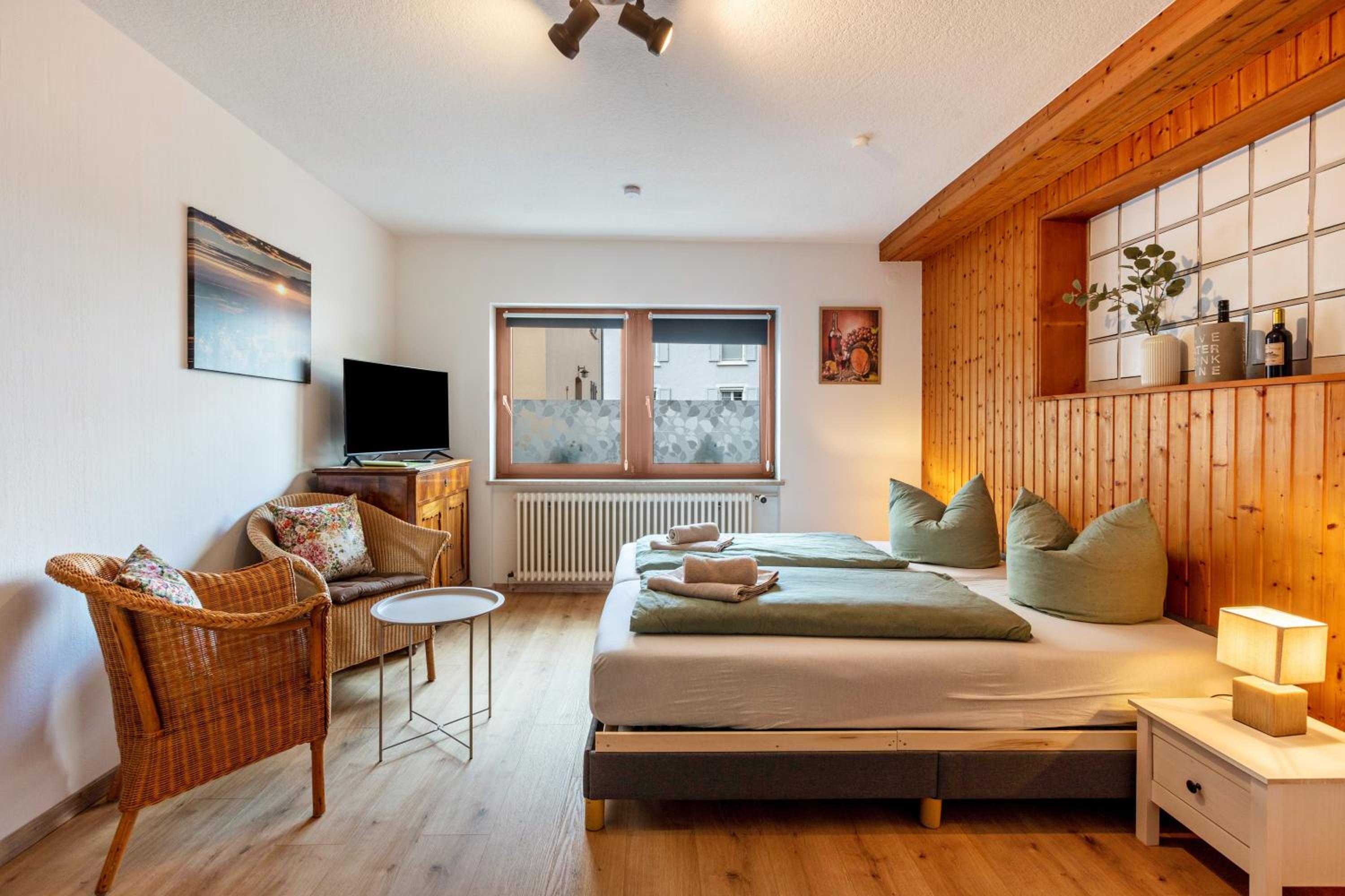 Studio with Balcony
