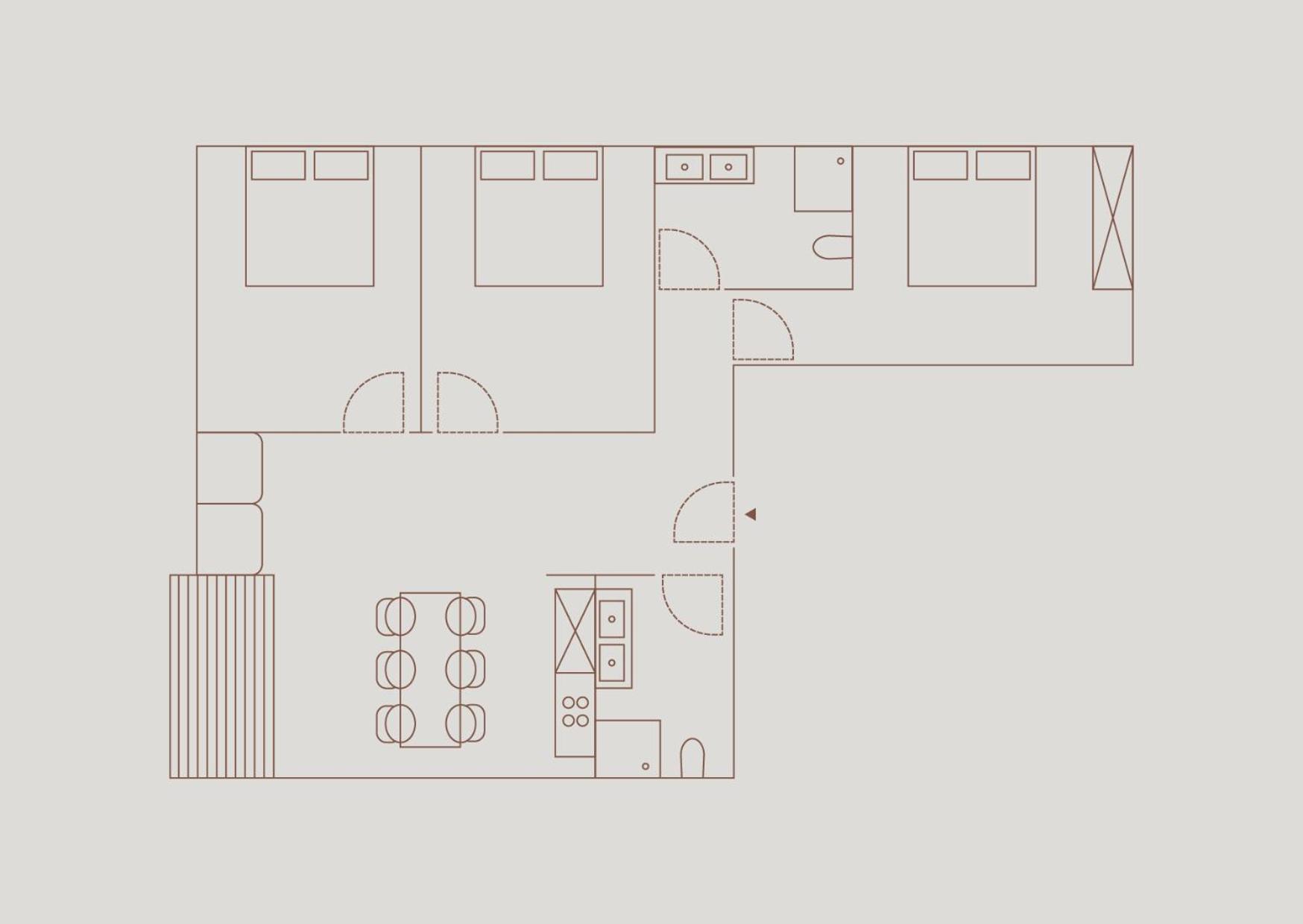 Penthouse Apartment Gipfelblick