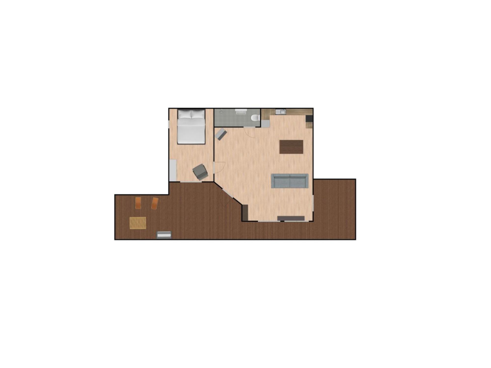 One-Bedroom Chalet photo 2