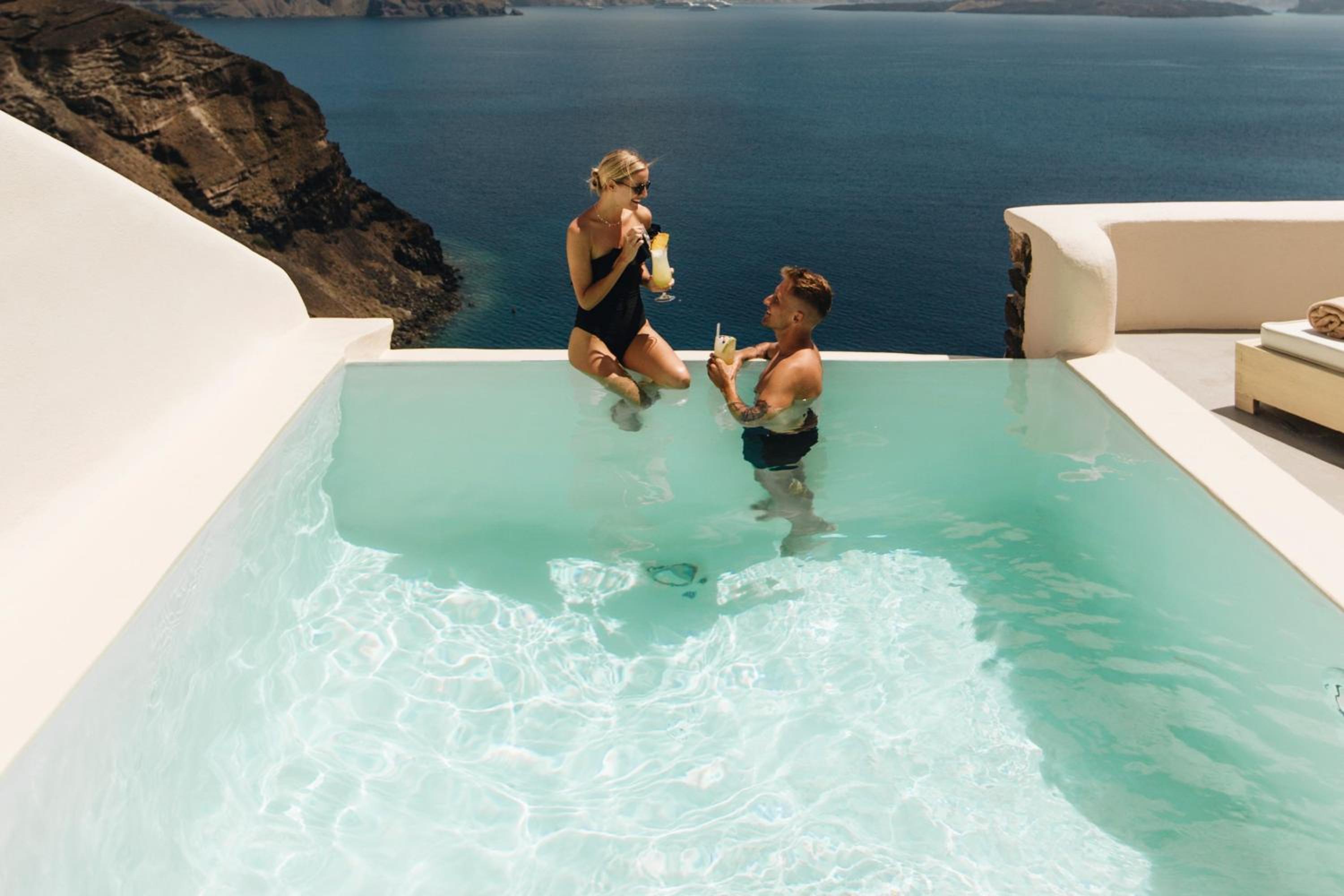 Air of Mystery Villa, 1 Bedroom Villa, 1 King, Caldera view with Whirlpool and Private Pool
