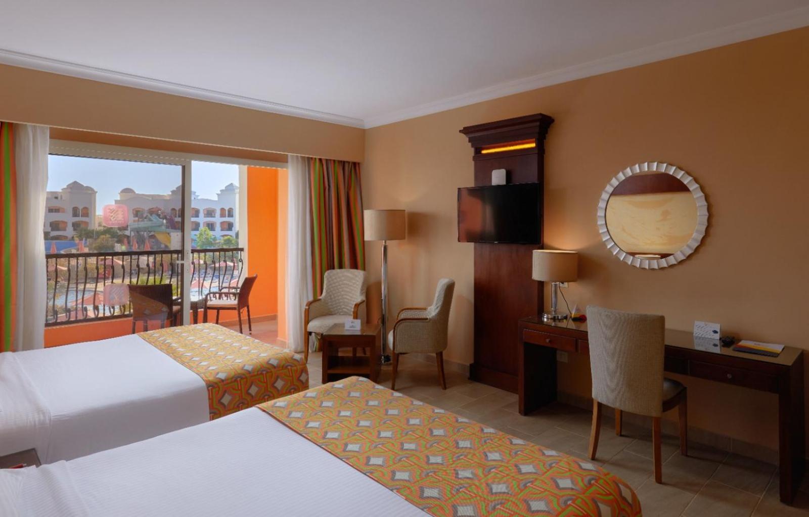 Double or Twin Room with Pool View