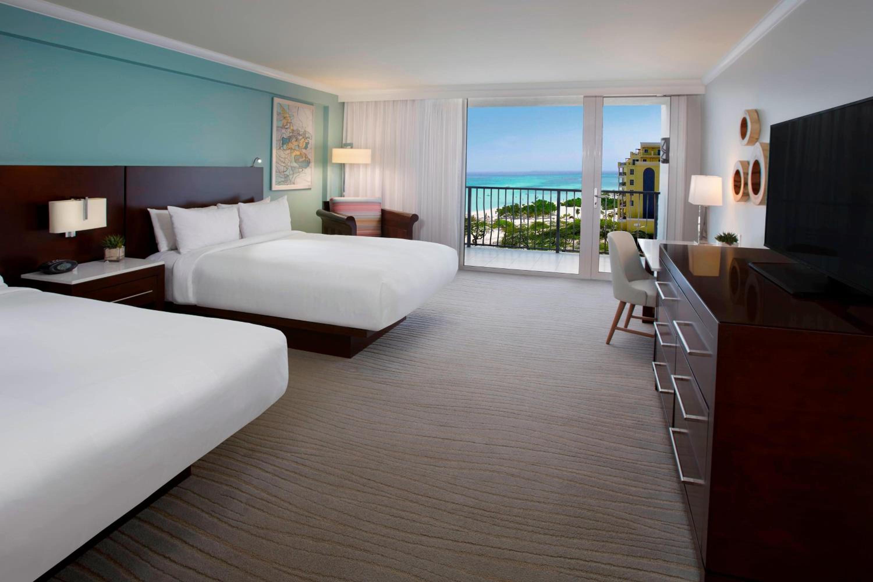 Partial Ocean View Room, 2 Queen Beds - Photo 5