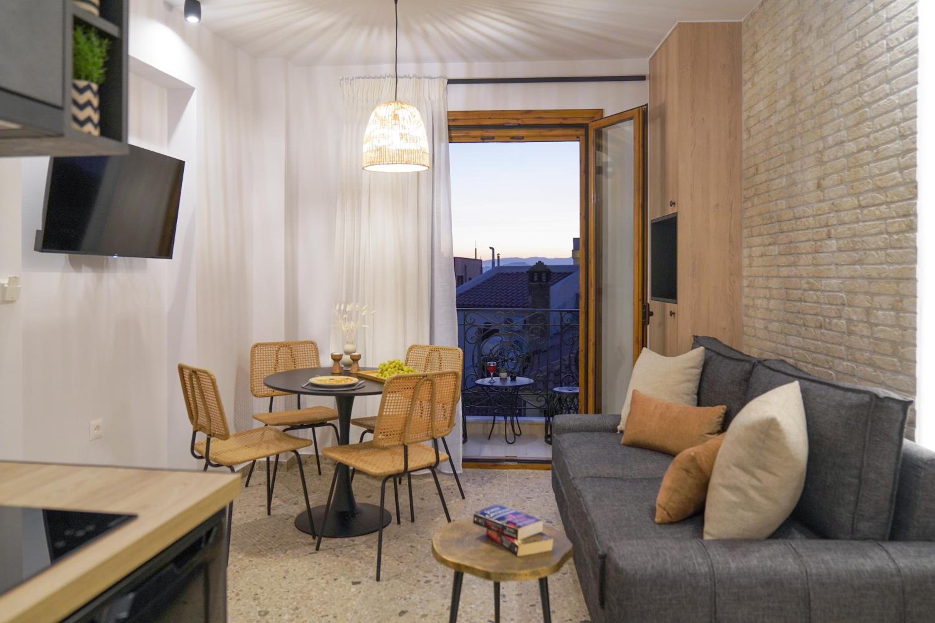 Two-Bedroom Apartment with Balcony and Sea View