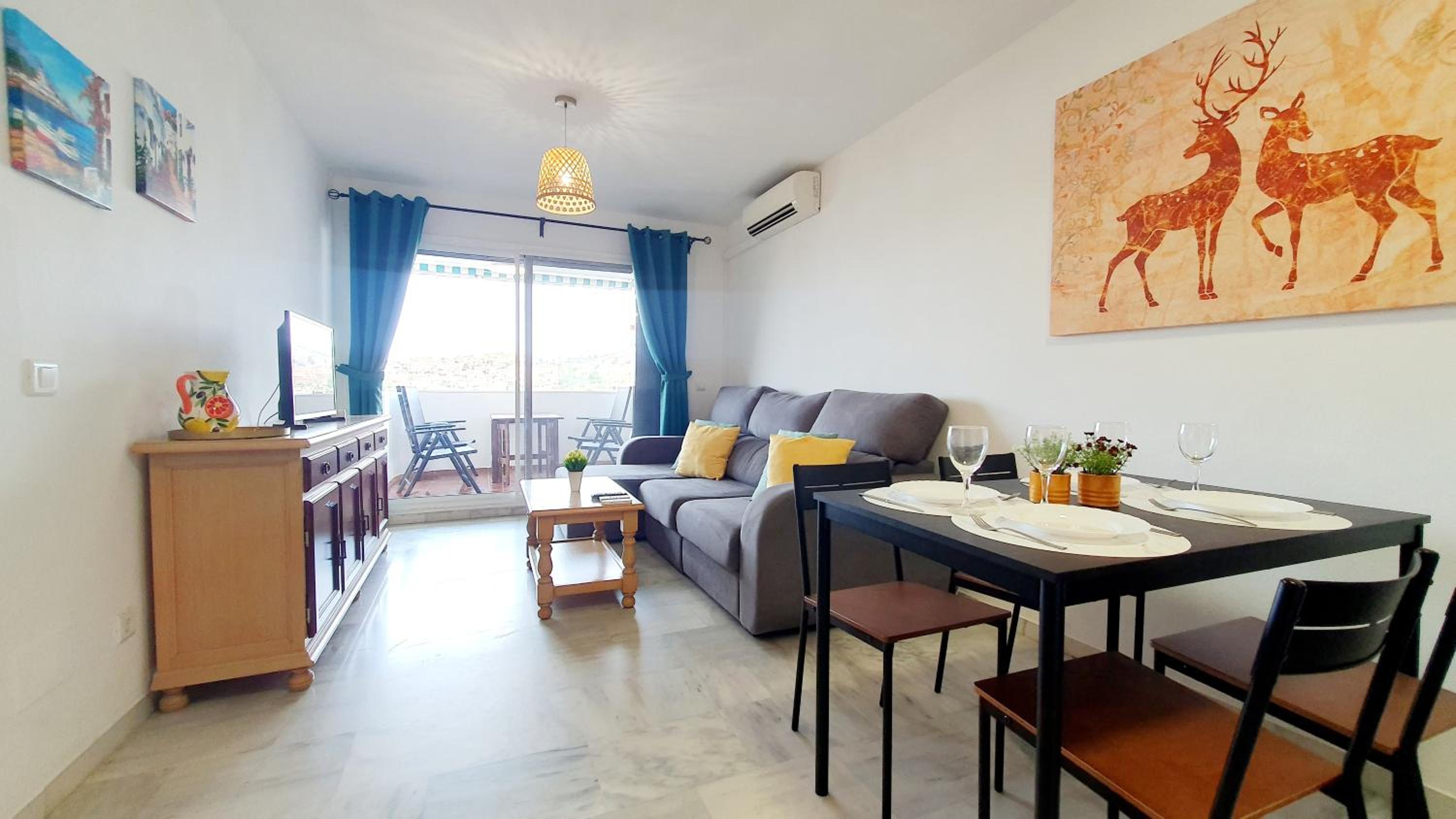Apartamento de dos habitaciones