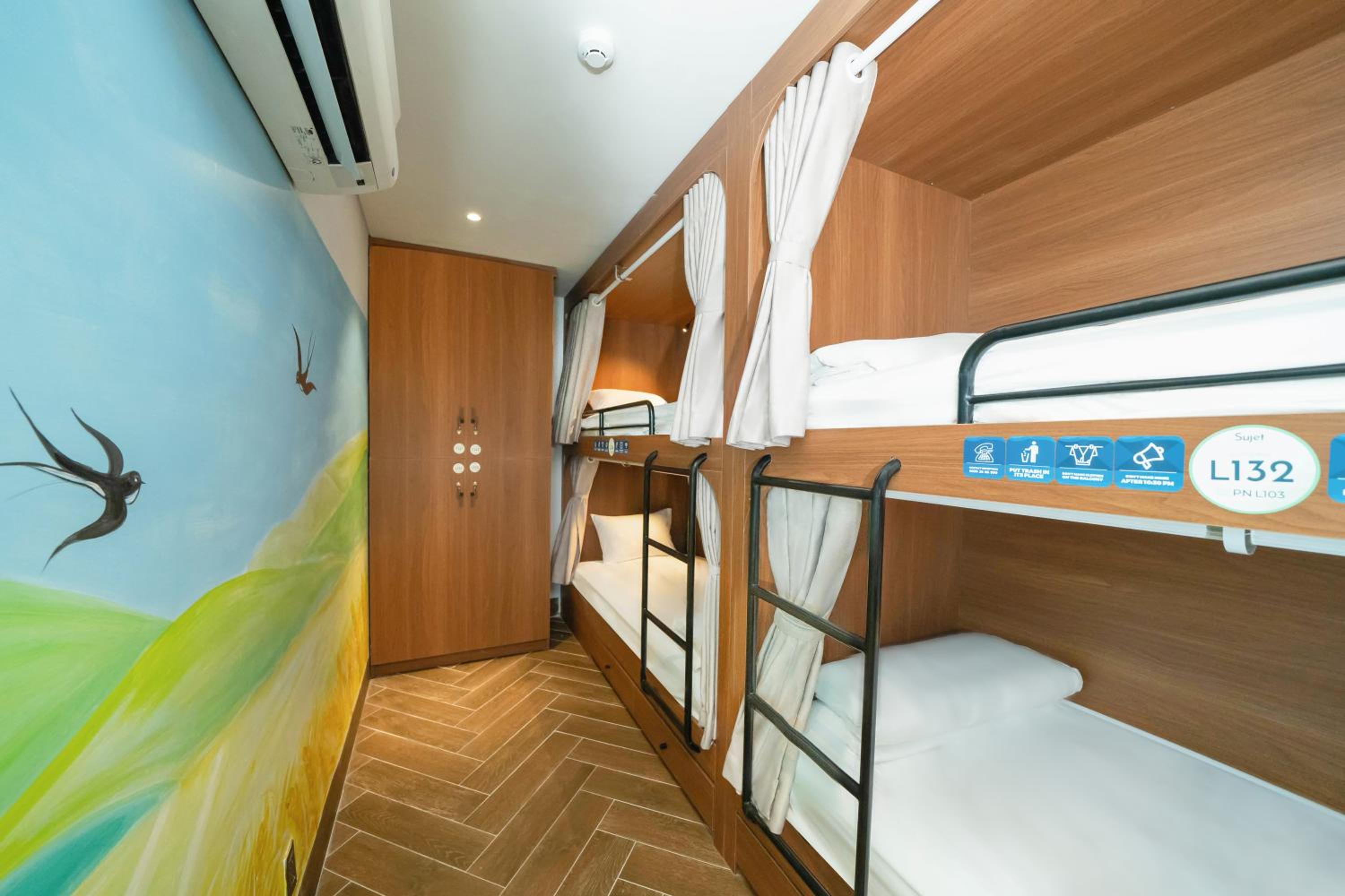 6-Bed Mixed Dormitory Room