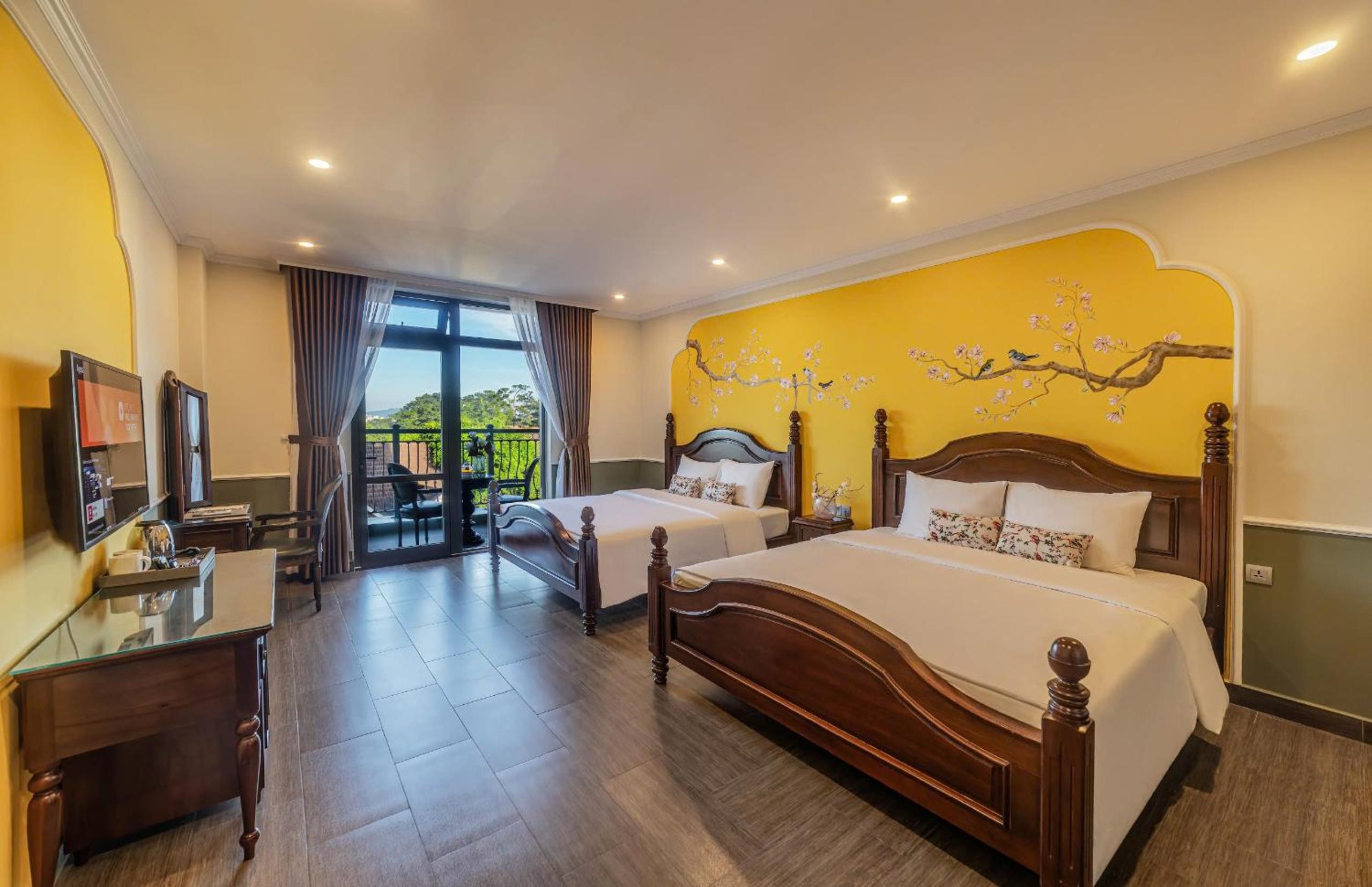 Family Room With Balcony