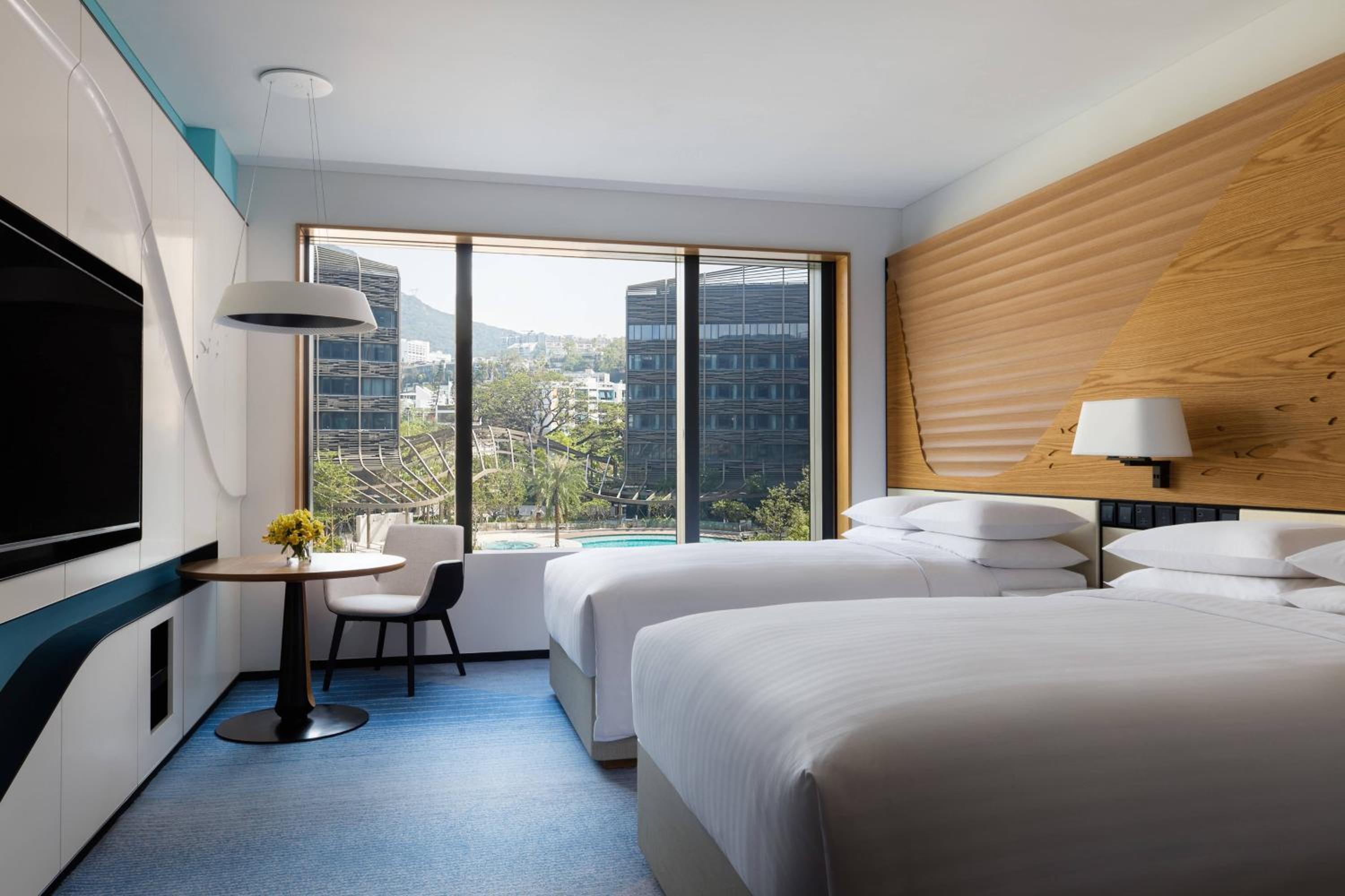 Premier Room with 2 Double Beds and Pool View Premier Room with 2 Double Beds and Pool View