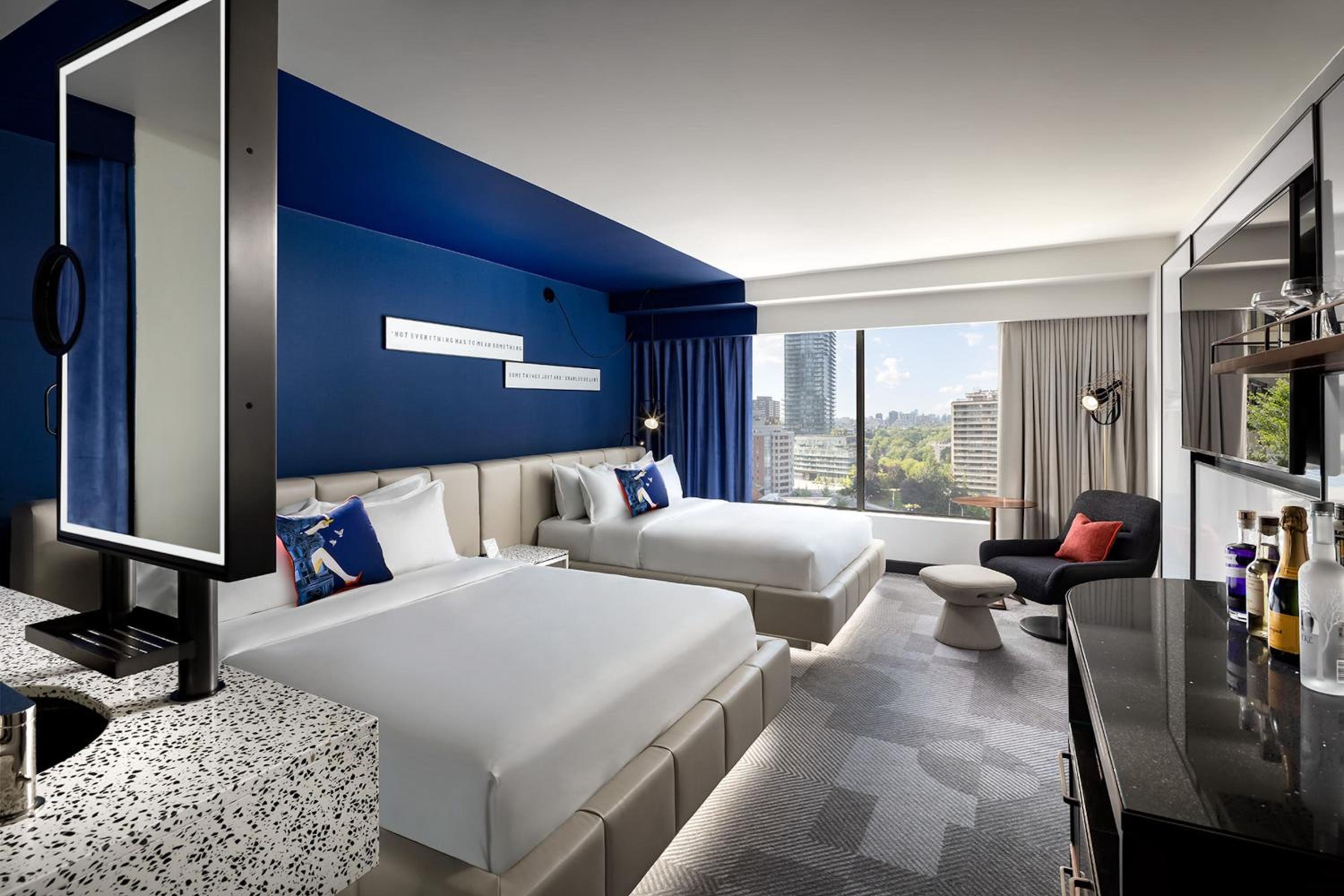 Superior Room with Two Queen Beds and City View thumbnail 6