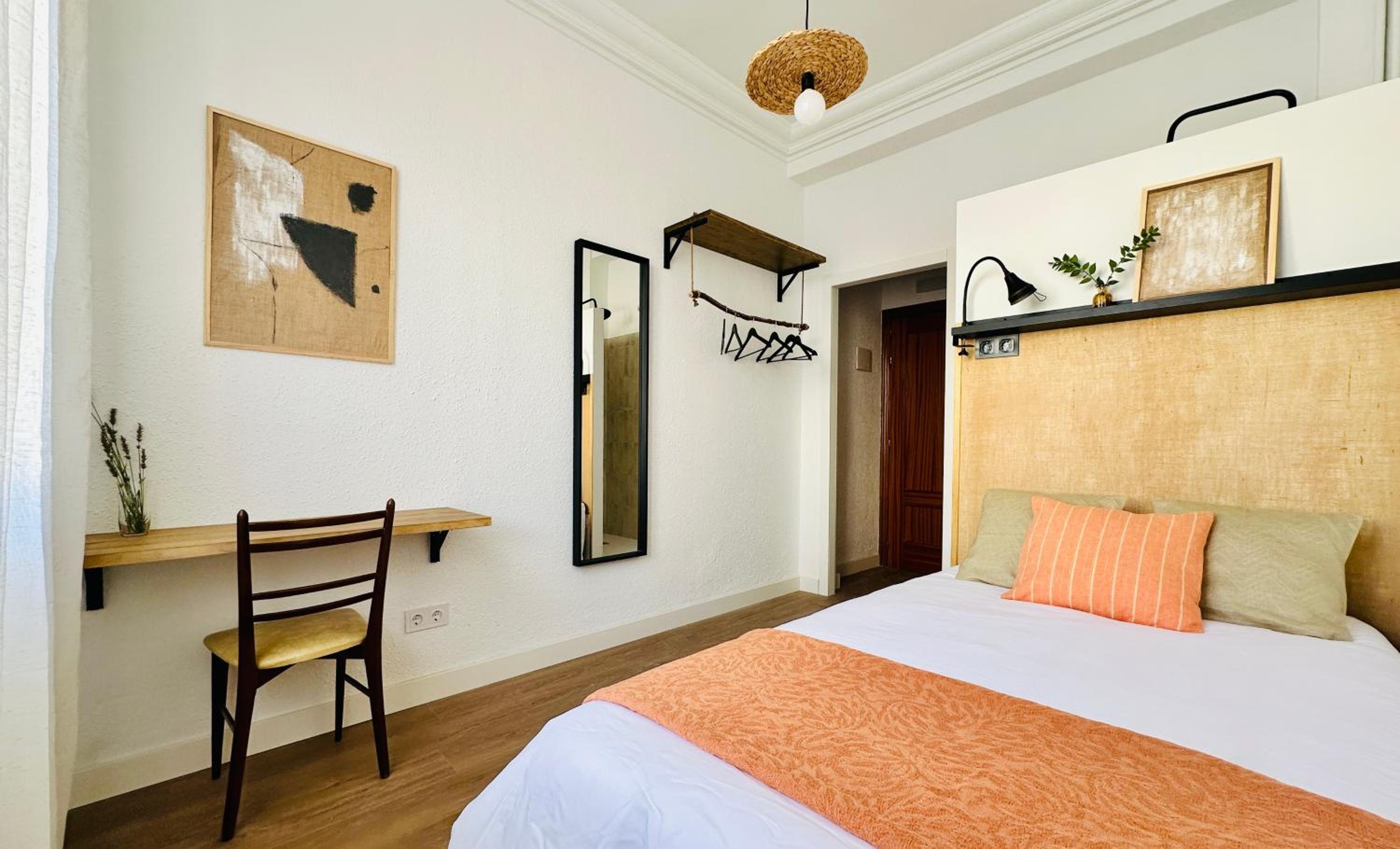 Habitación individual con baño privado