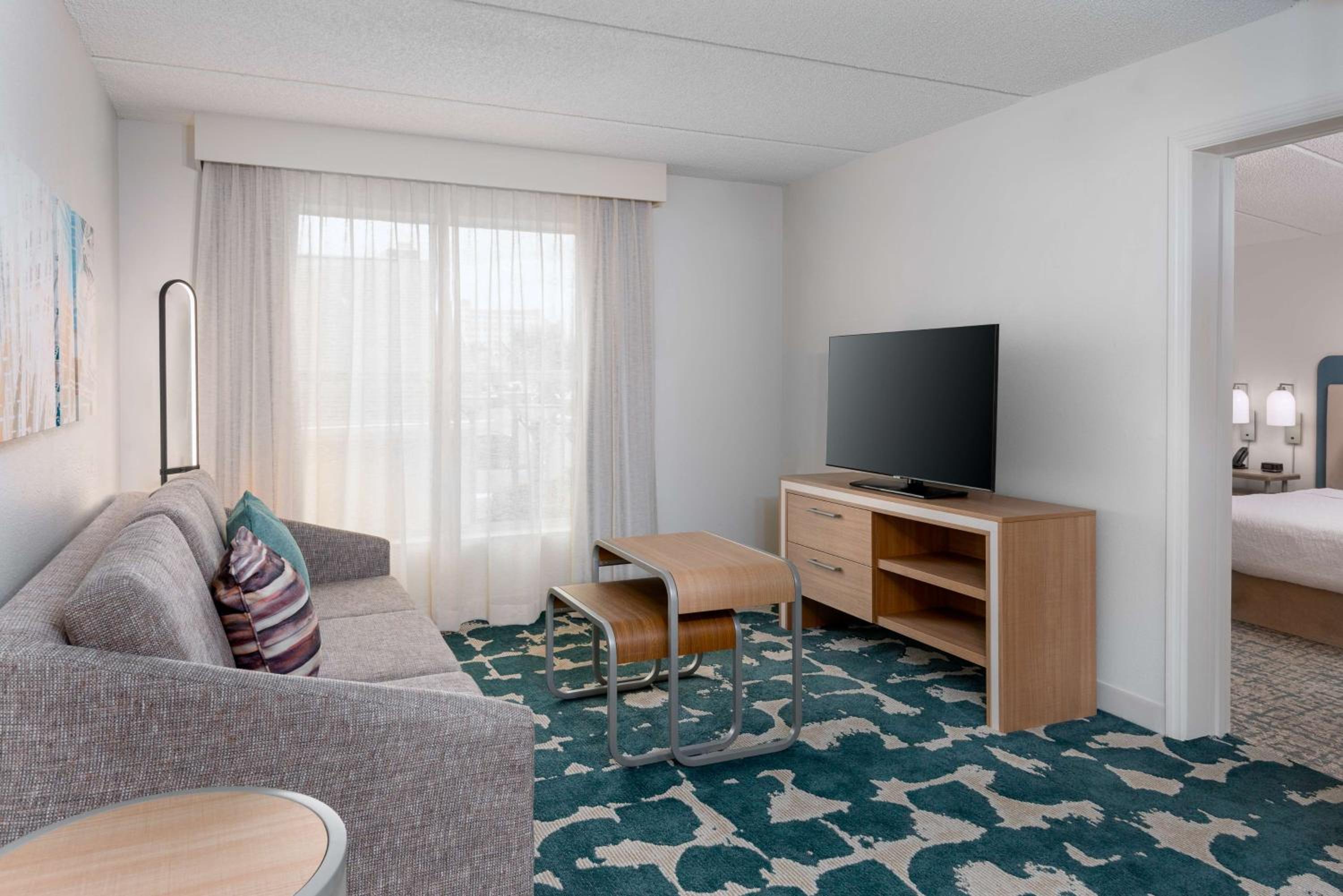 Suite with Two Queen Beds and Shower - Mobility and Hearing Access/Non-Smoking at Homewood Suites by Hilton Orlando-Nearest to Universal Studios in Orlando