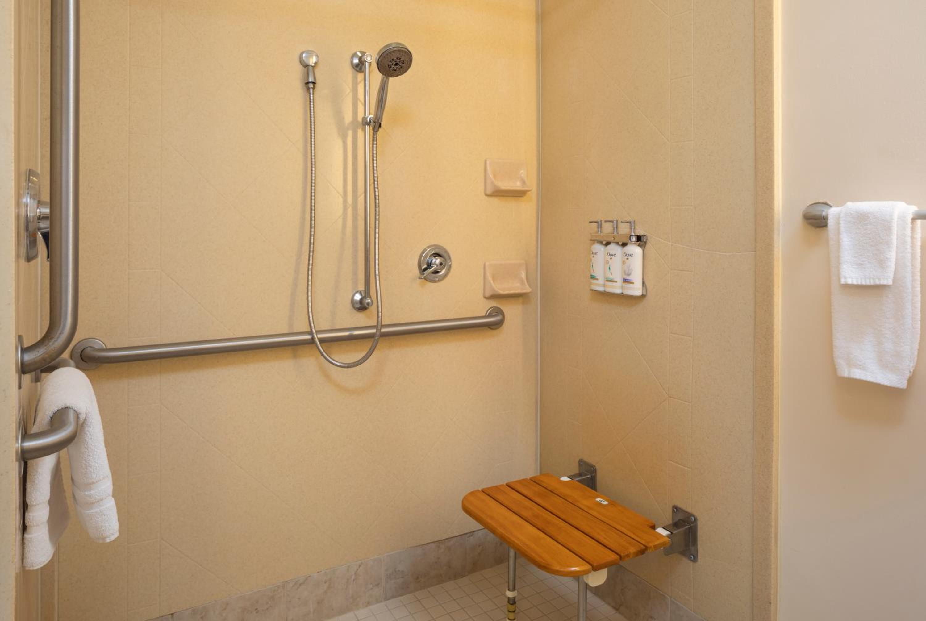 Standard Queen Room with Two Queen Beds and Mobility Accessible Roll-In Shower - Photo 3