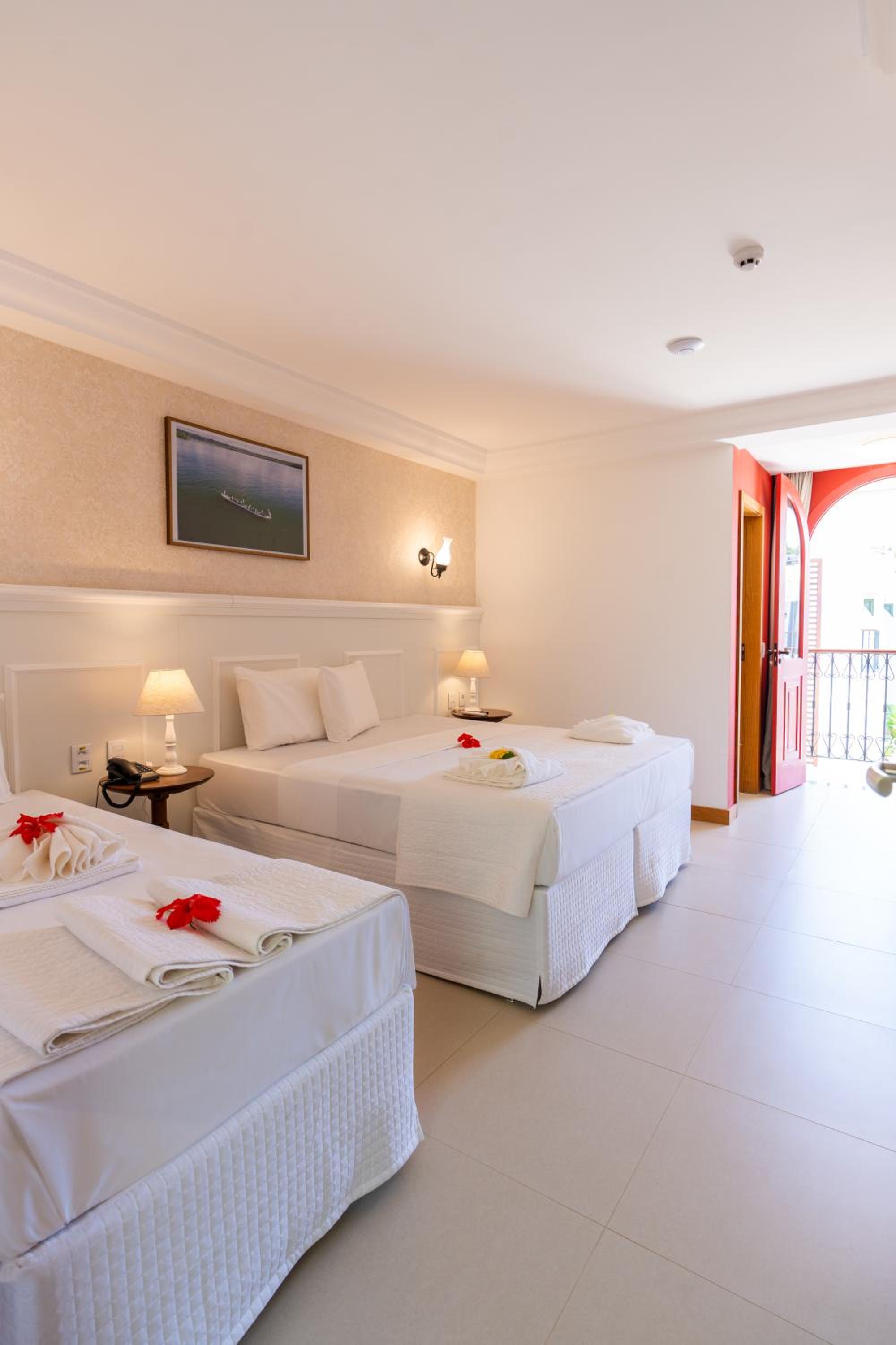 Classic room with pool view